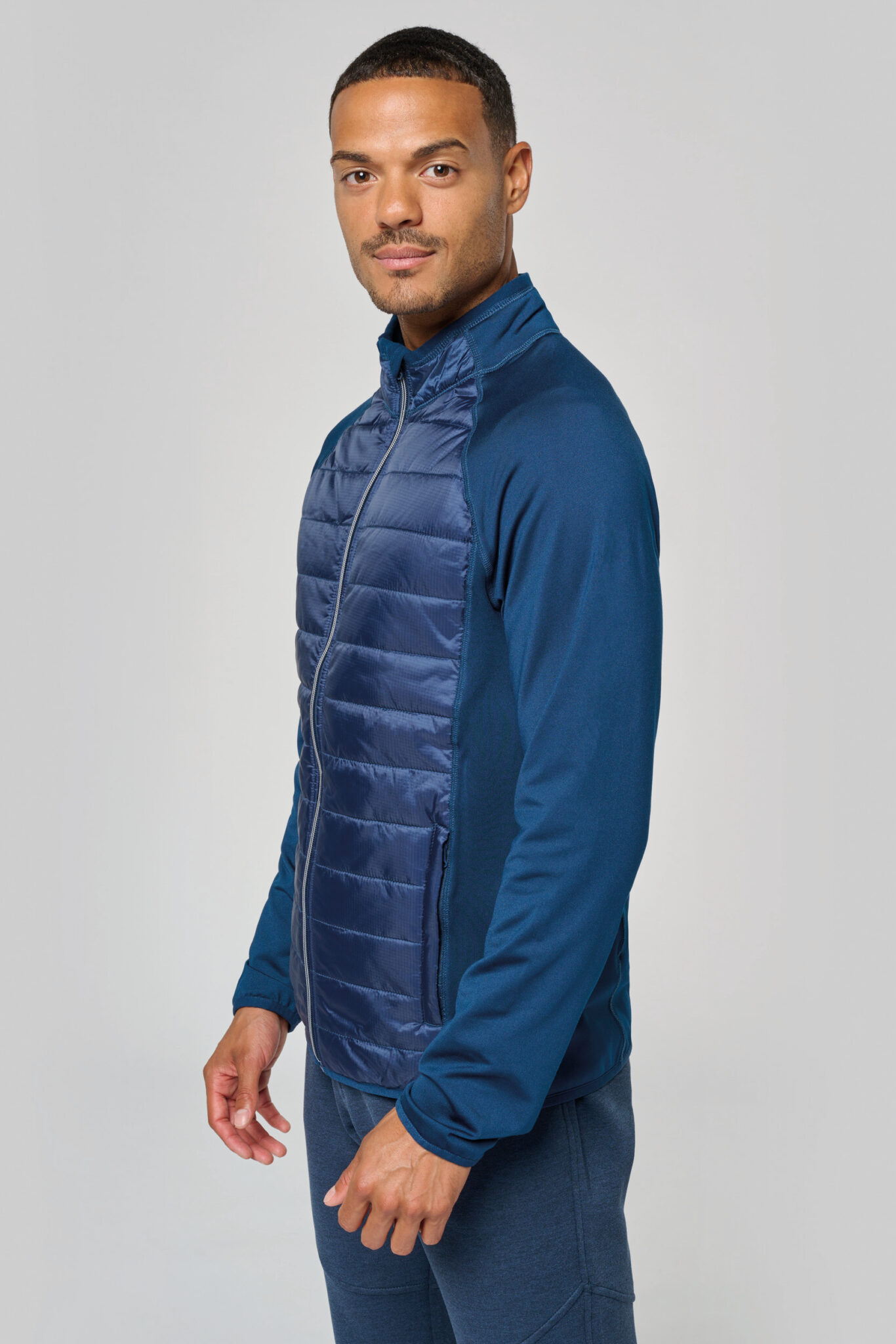 Visuel Veste sport bi-matière unisexe