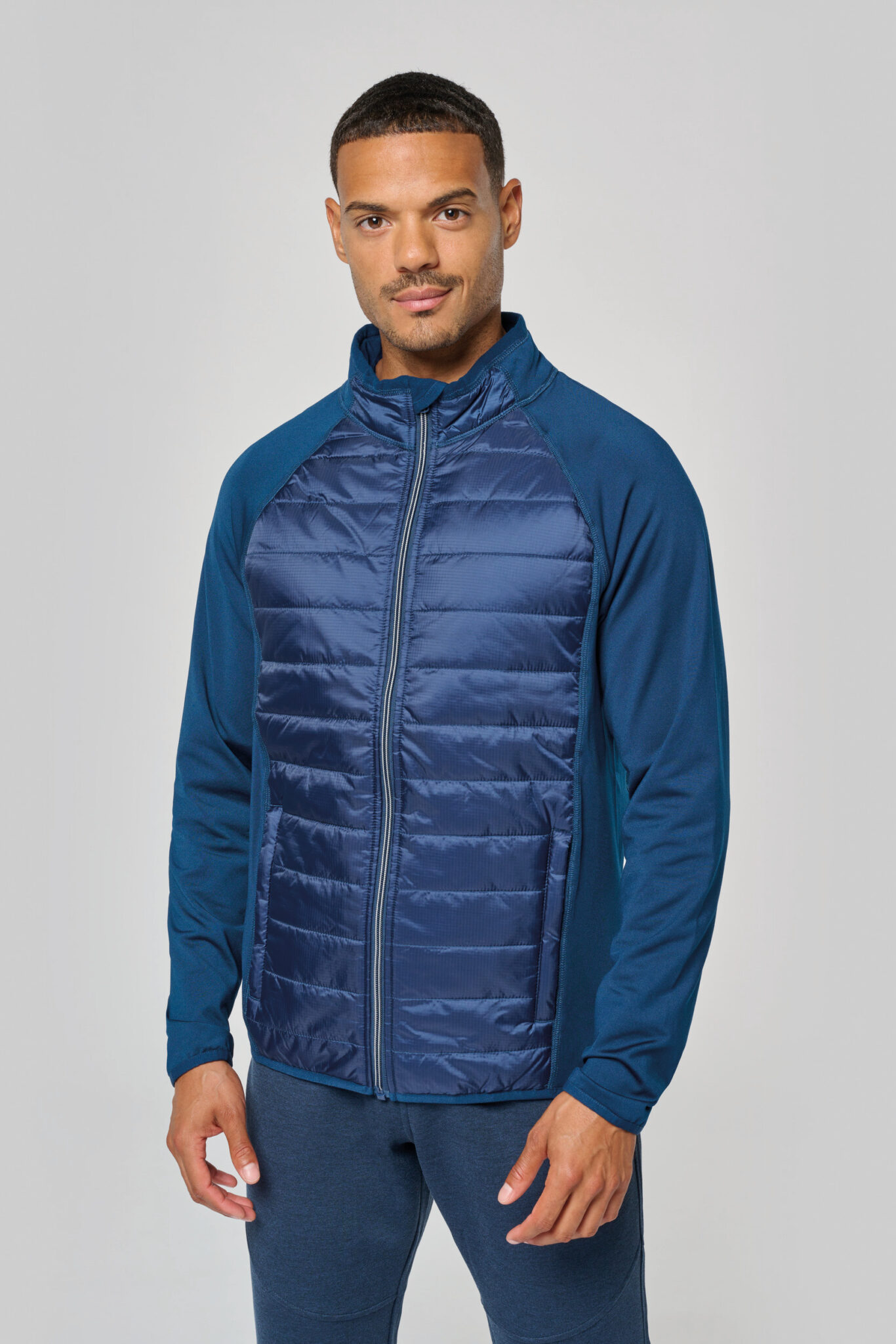 Miniature 2 pour Veste sport bi-matière unisexe