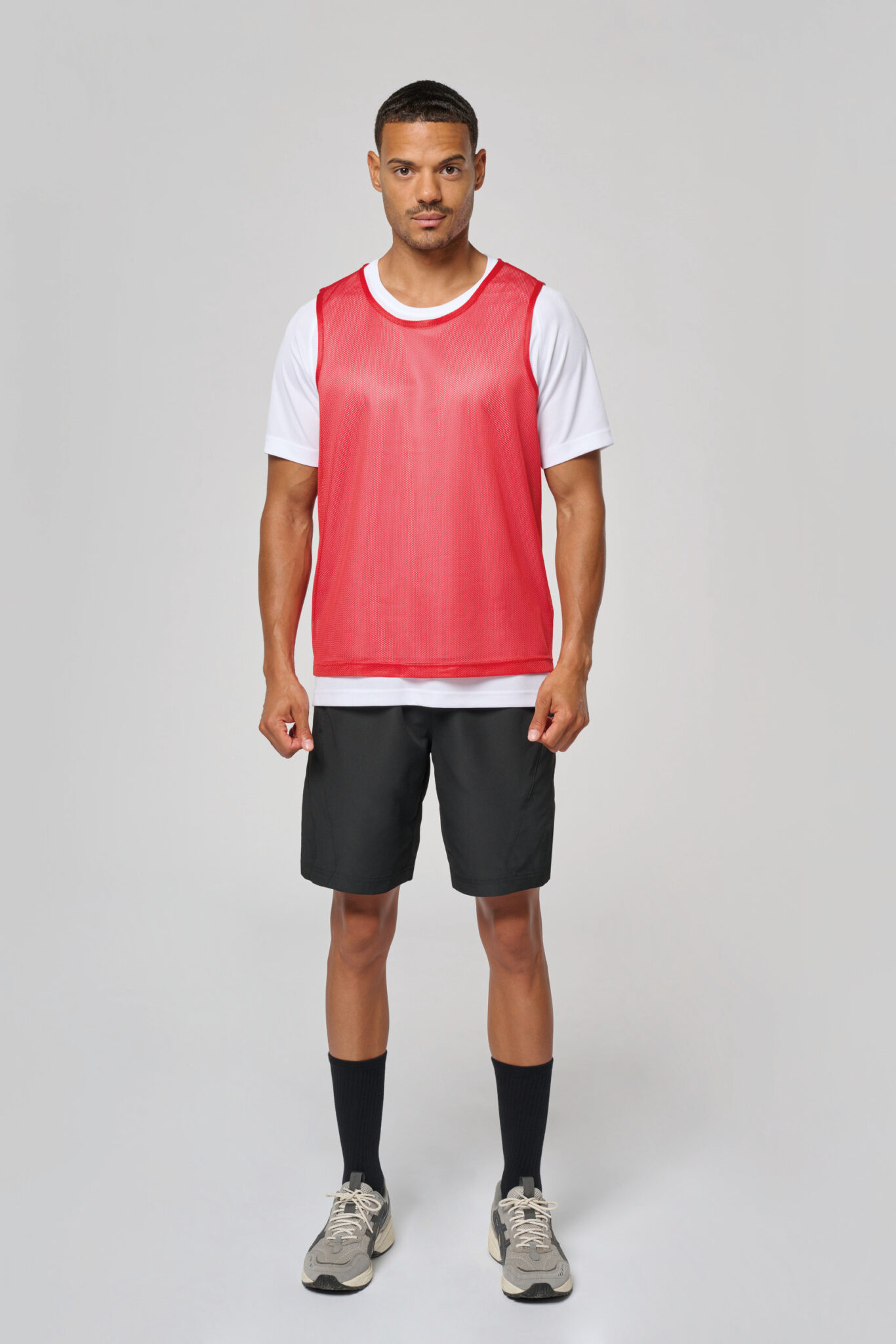 Miniature 2 pour Chasuble en filet léger multisport unisexe