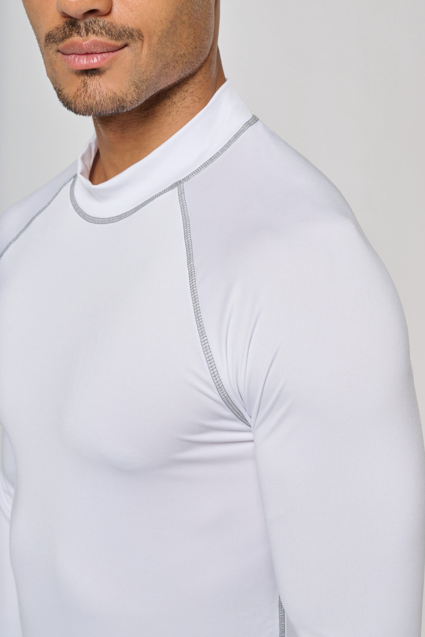 Miniature 6 pour T-shirt technique à manches longues avec protection anti-UV unisexe
