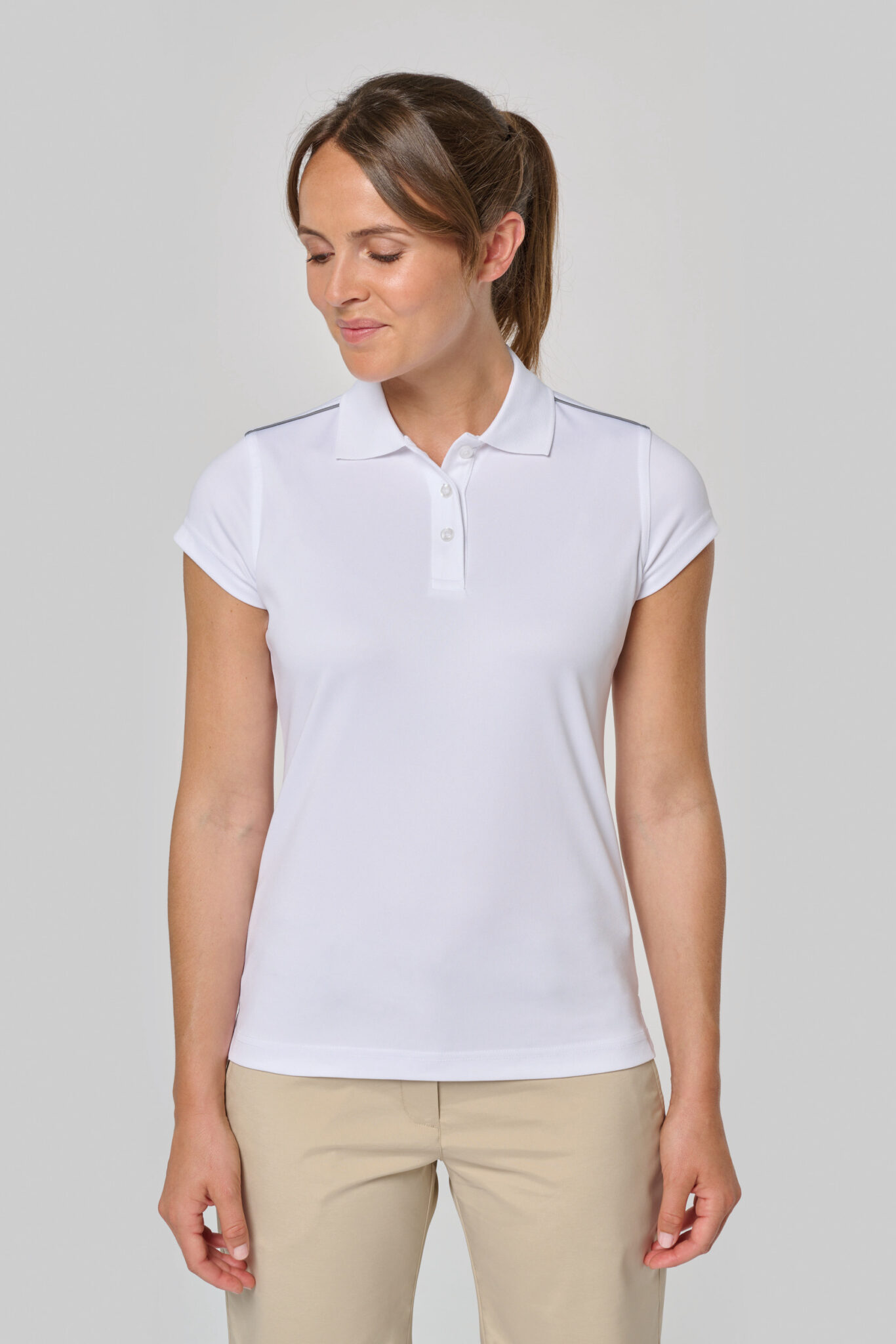 Visuel Polo manches courtes femme