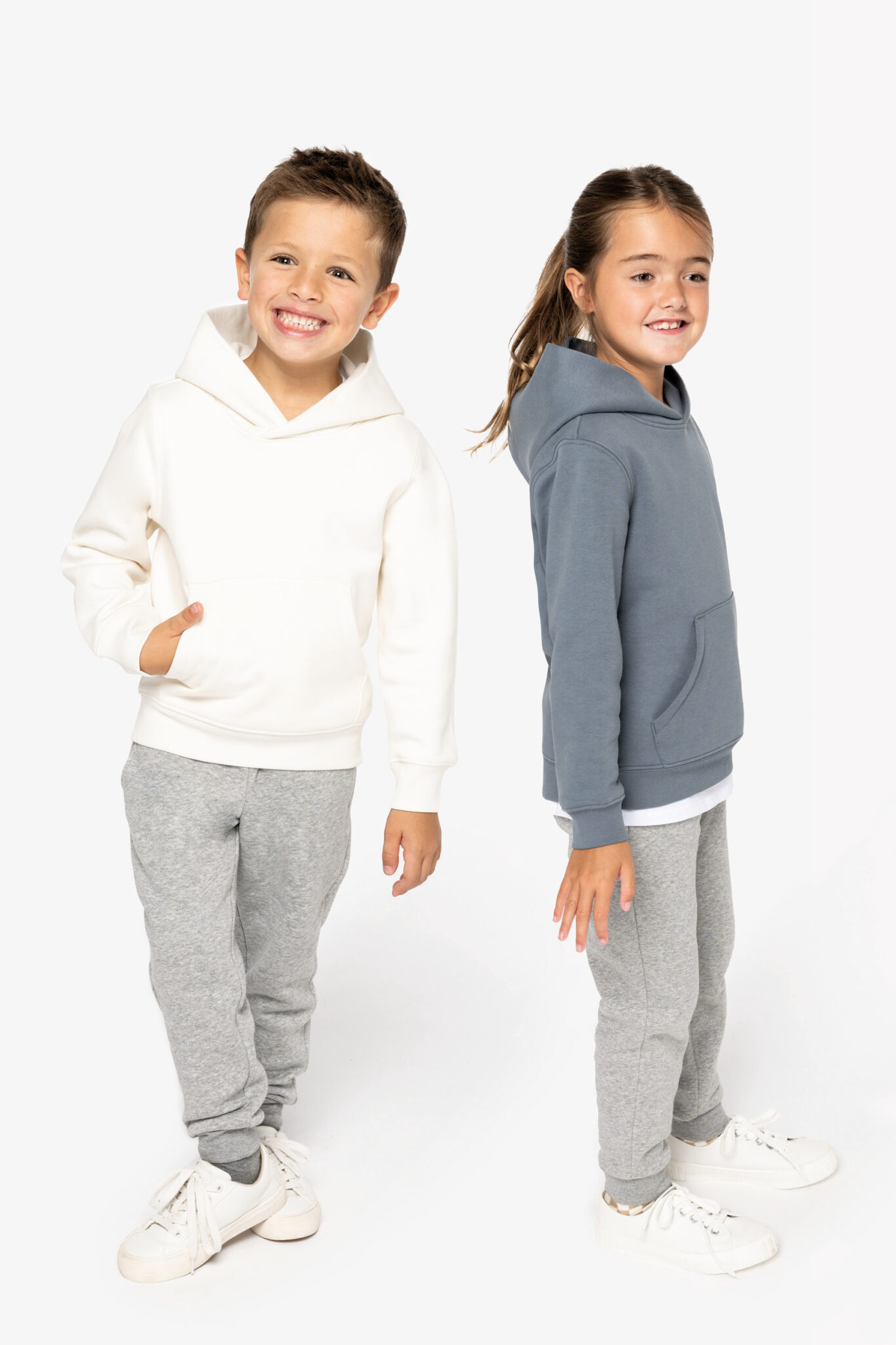 Visuel Sweat-shirt écoresponsable à capuche enfant