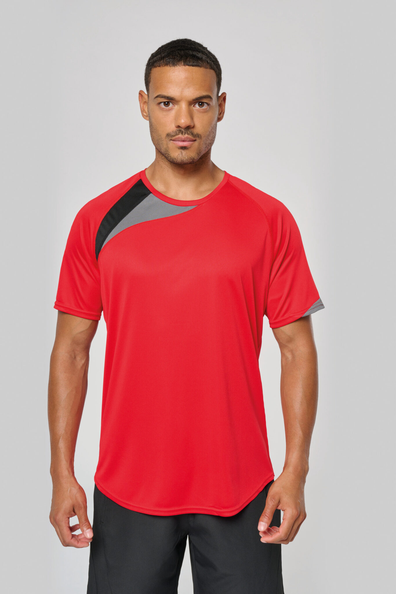 Visuel Maillot multisport manches courtes unisexe