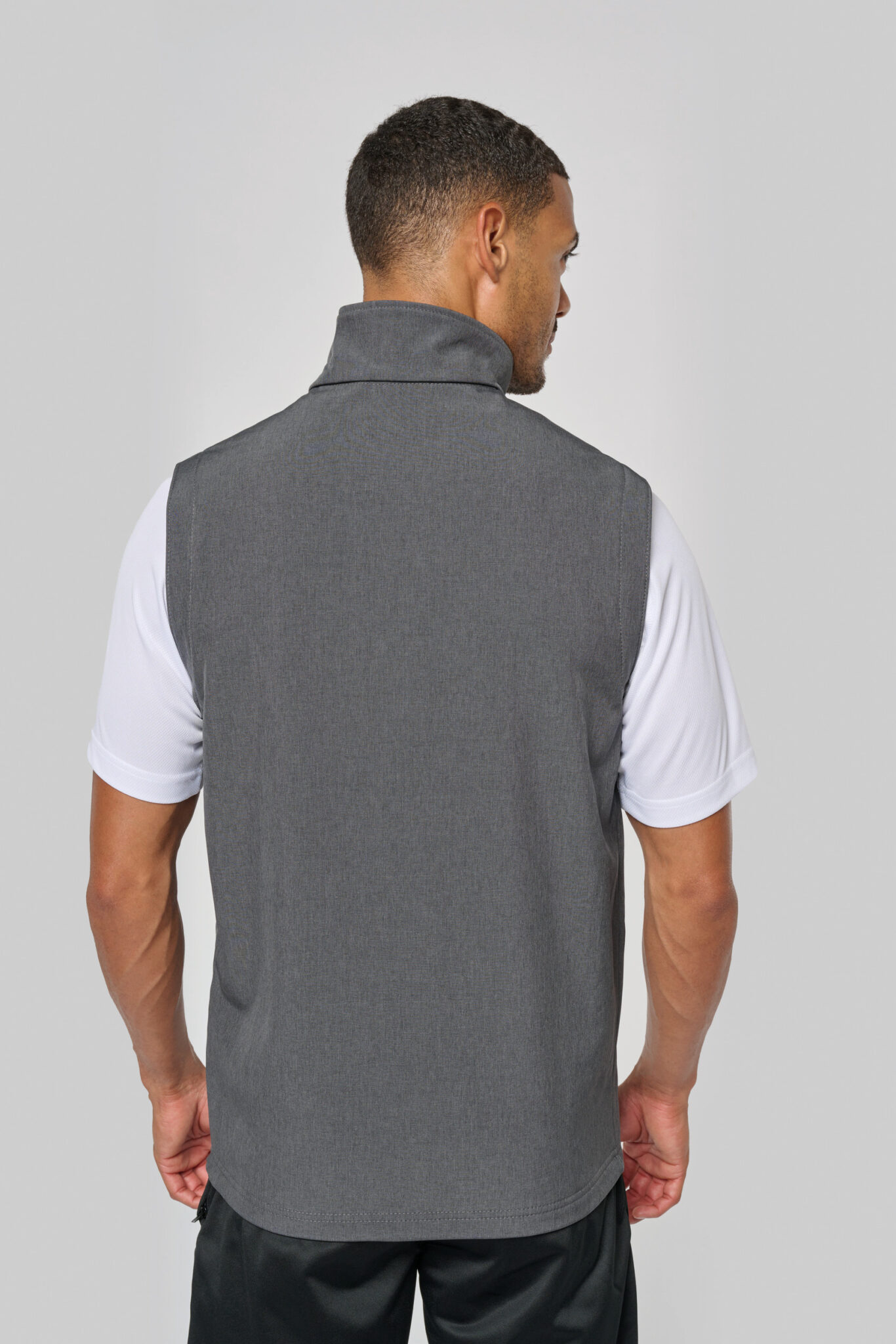 Miniature 10 pour Veste softshell sport manches amovibles unisexe