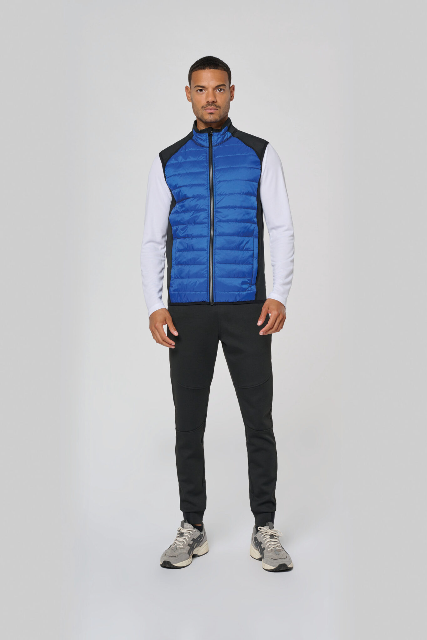 Miniature 2 pour Veste sport bi-matière sans manches unisexe
