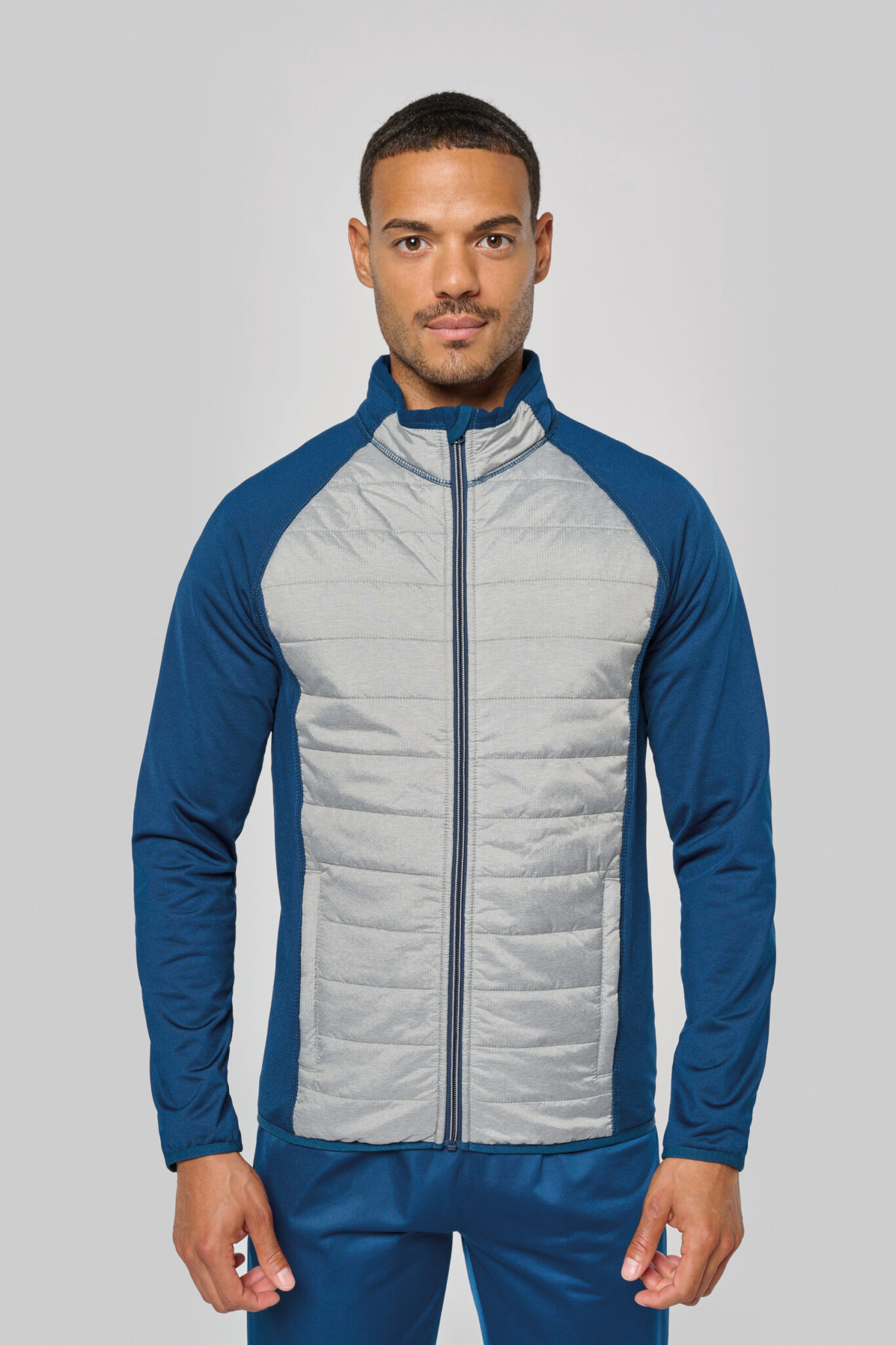 Miniature 3 pour Veste sport bi-matière unisexe