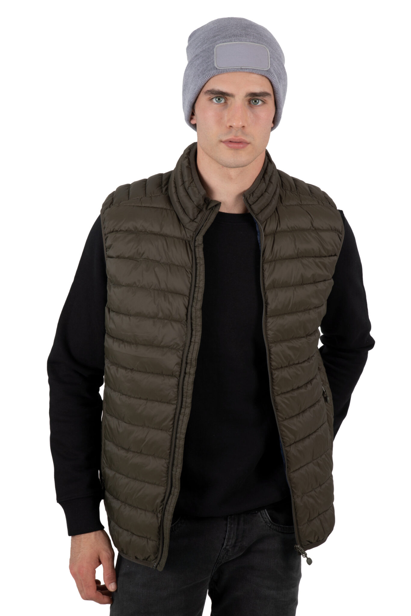 Visuel Bonnet recyclé avec patch et doublure Thinsulate™