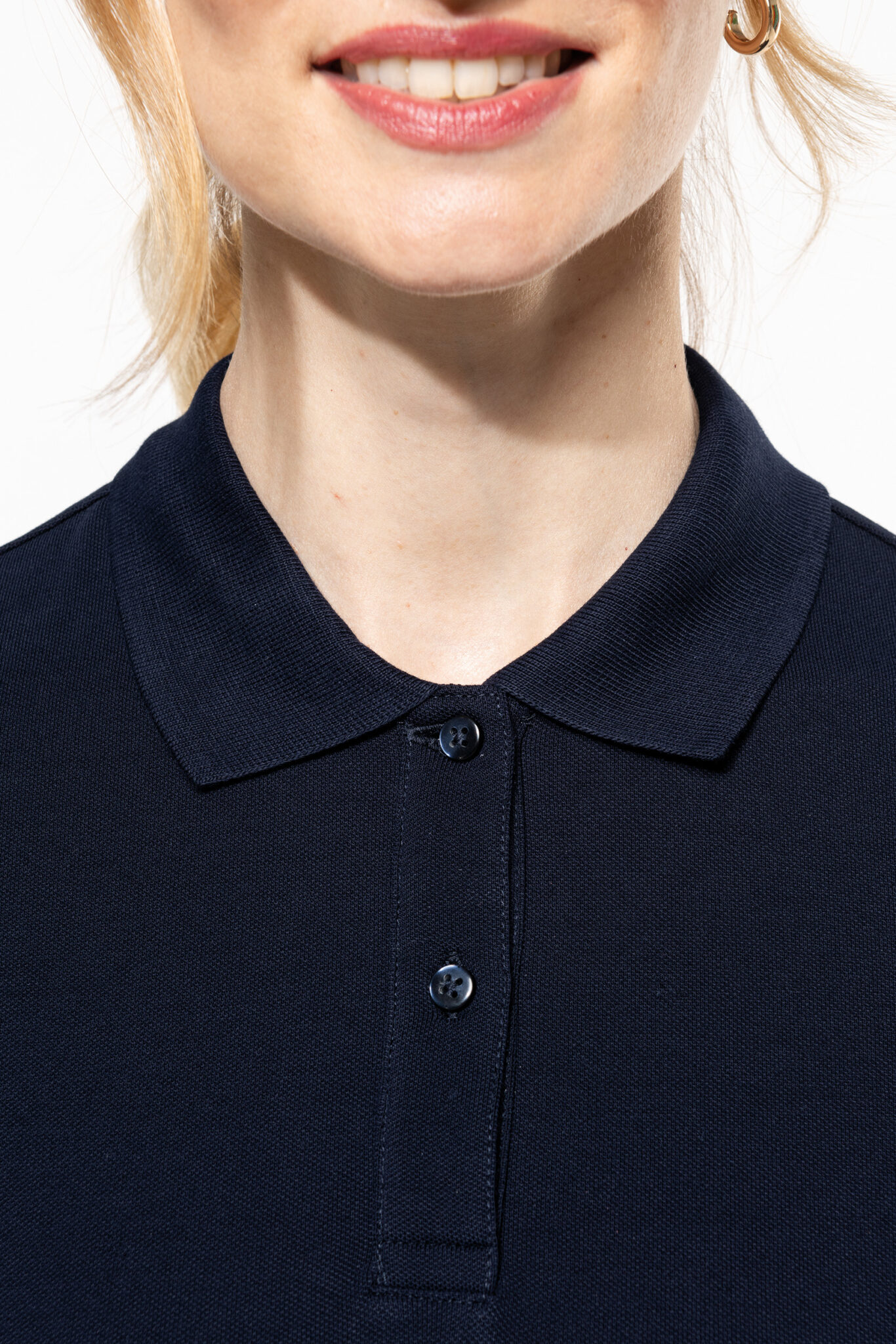 Miniature 11 pour Polo Supima® manches courtes femme