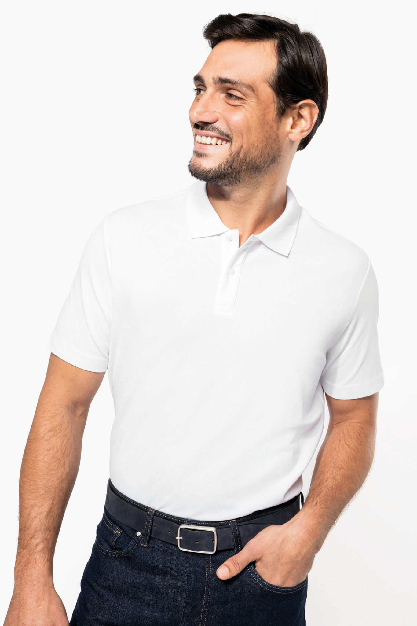 Miniature 3 pour Polo Supima® manches courtes homme