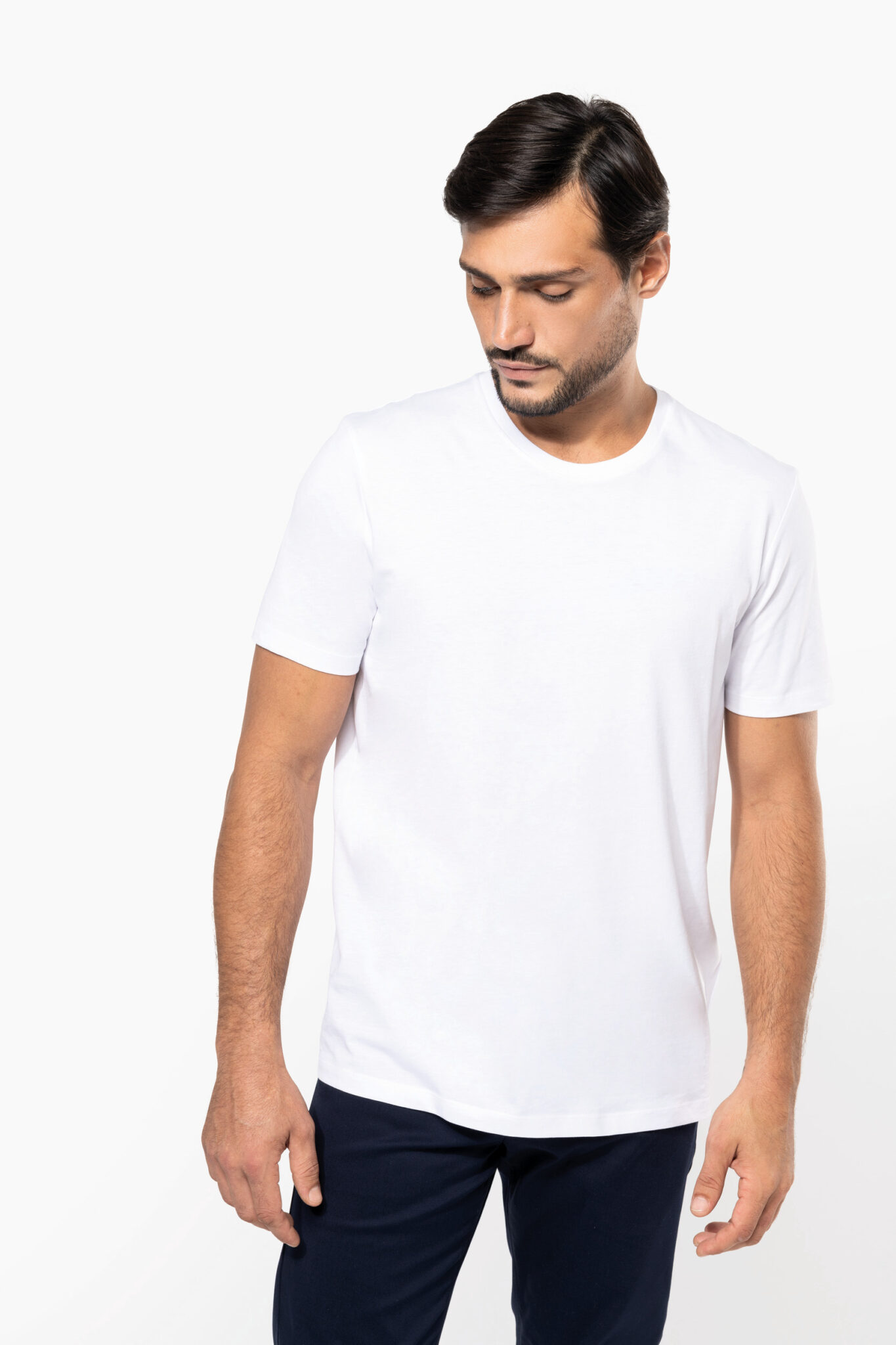 Visuel T-shirt Supima® col rond manches courtes homme