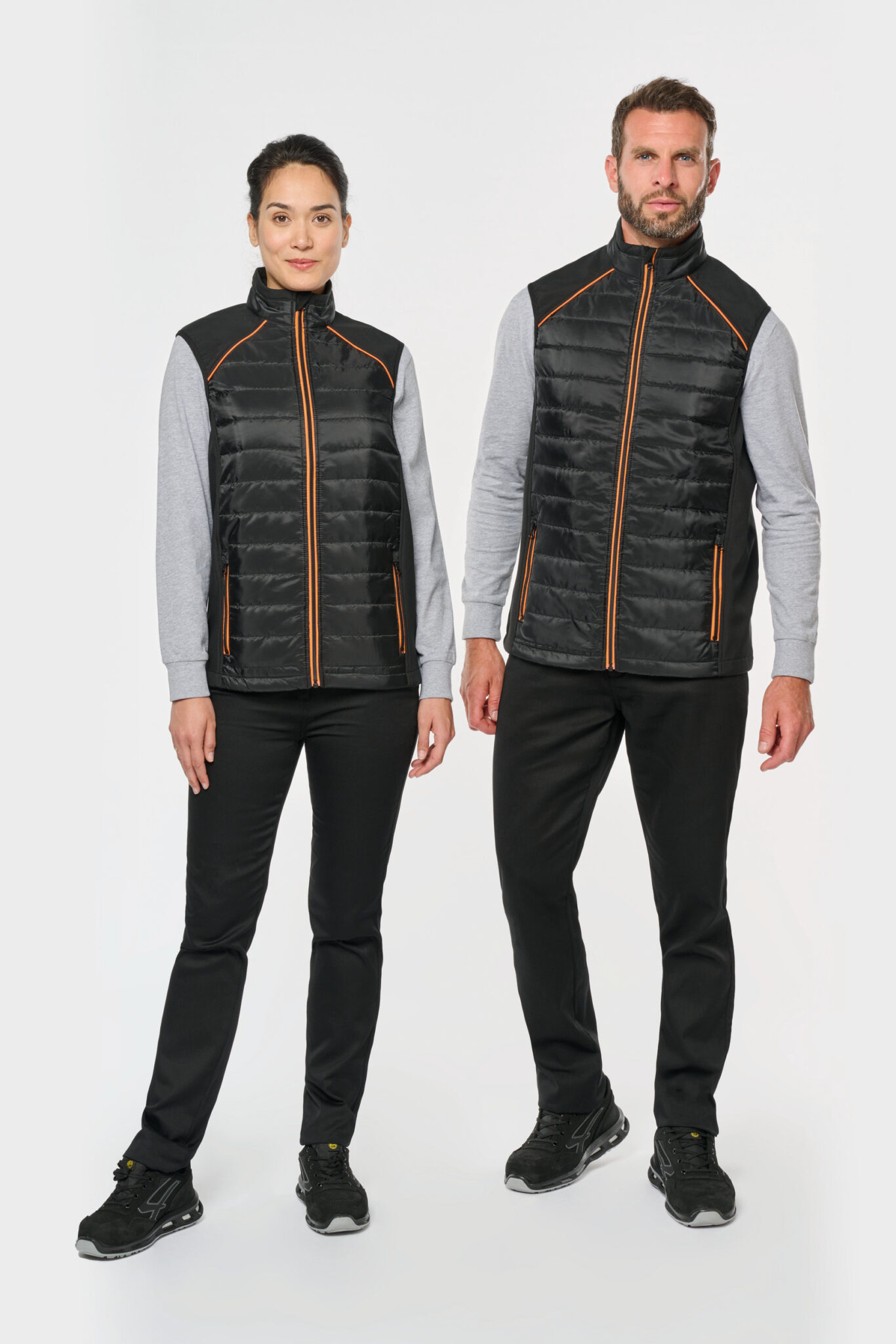 Visuel Bodywarmer Day To Day bi-matière unisexe