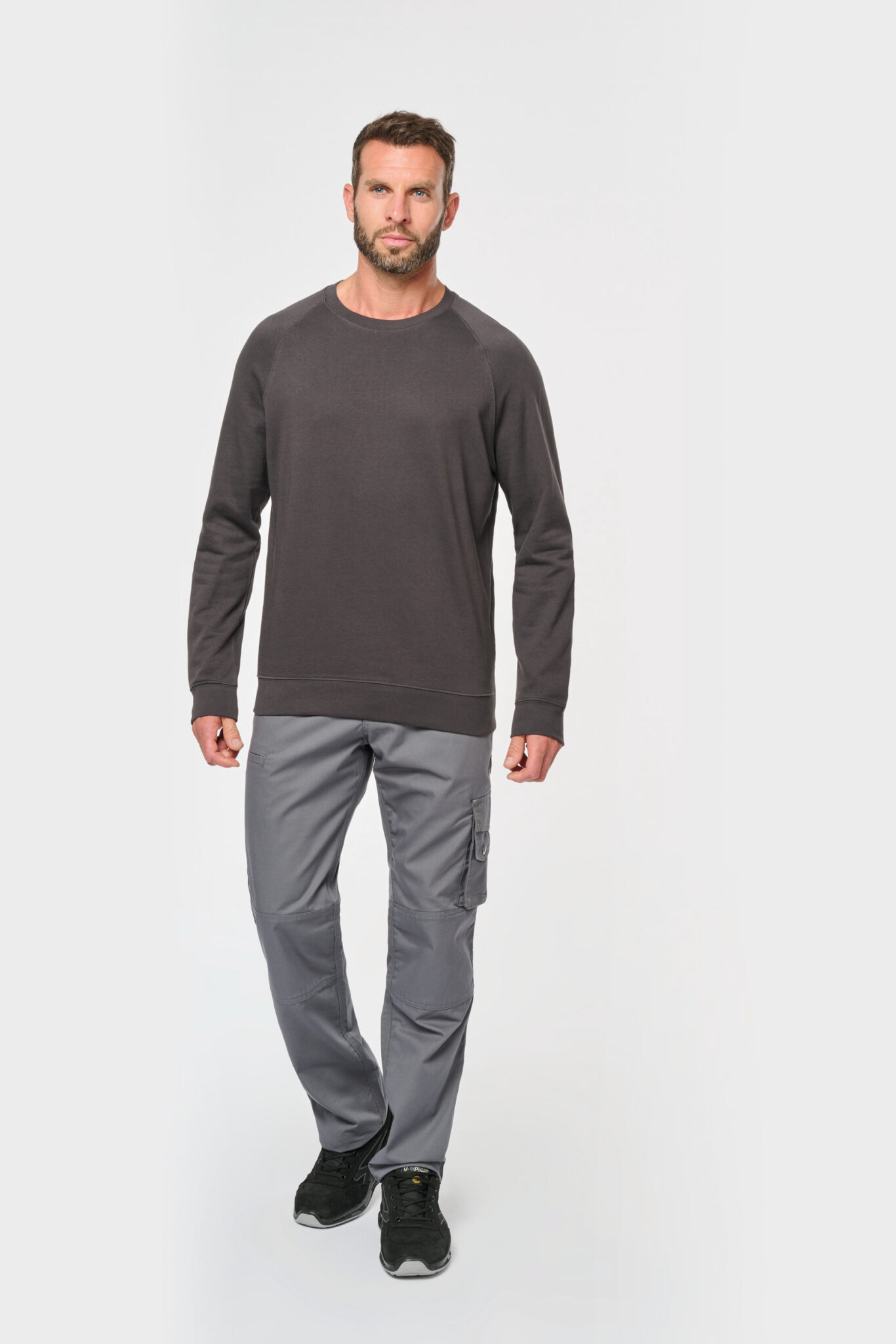 Miniature 4 pour Sweat-shirt col rond  homme
