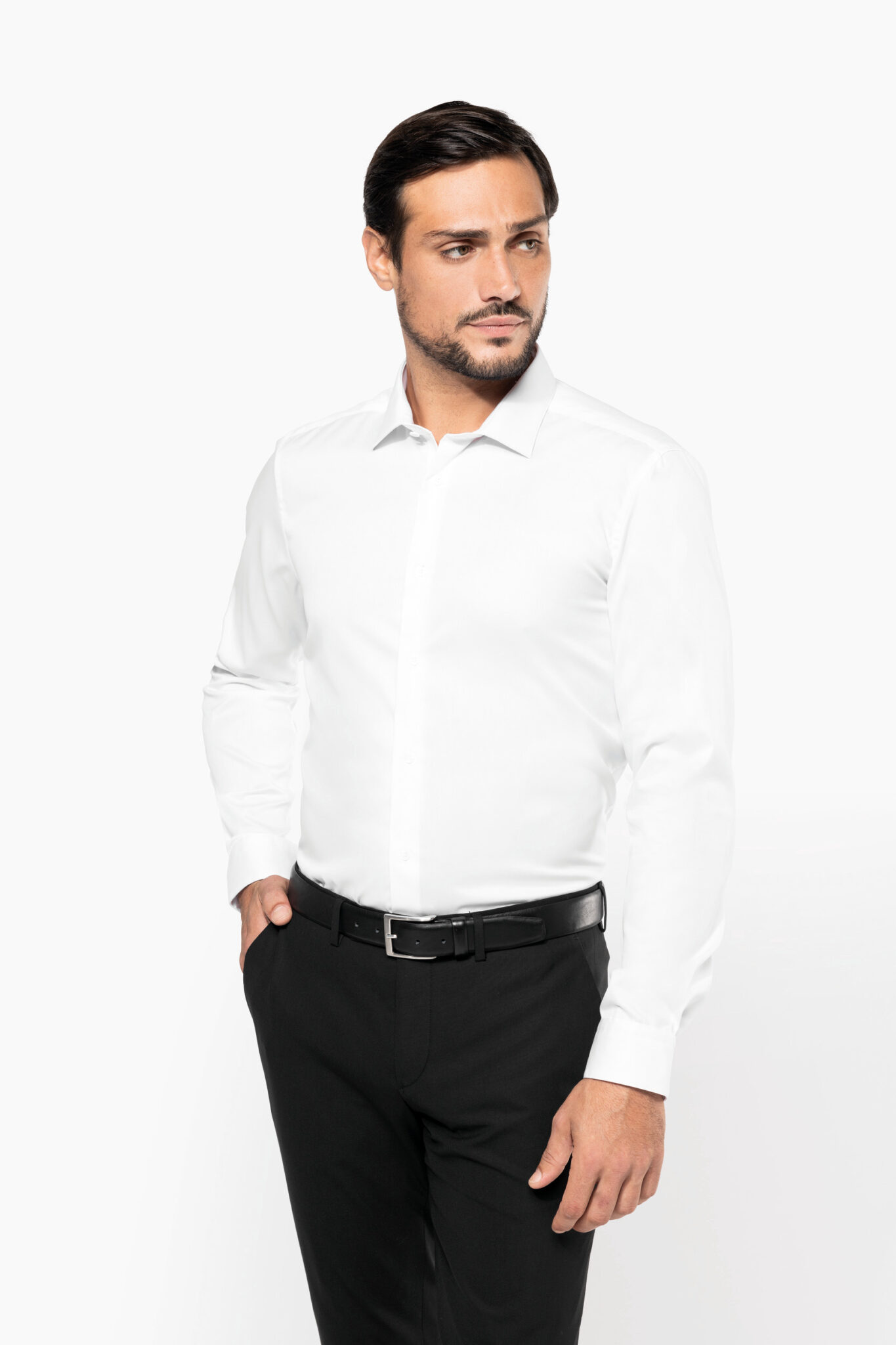 Visuel Chemise twill manches longues homme