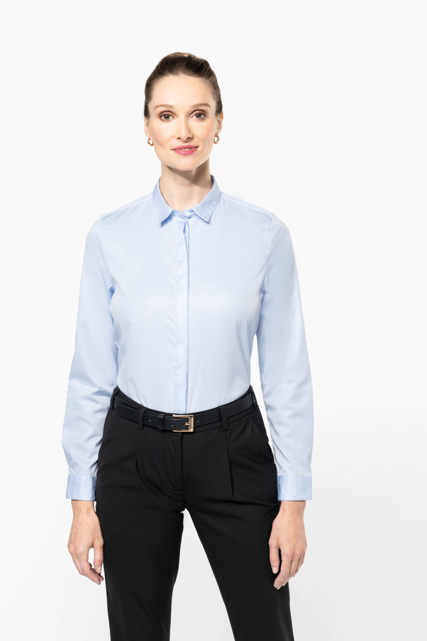 Visuel Chemise twill manches longues femme