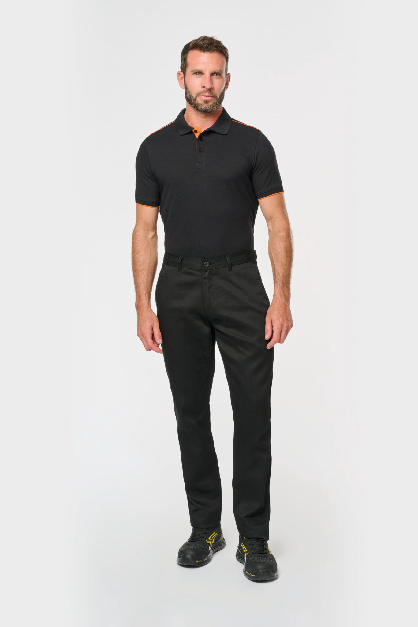 Miniature 4 pour Polo Day To Day contrasté manches courtes homme