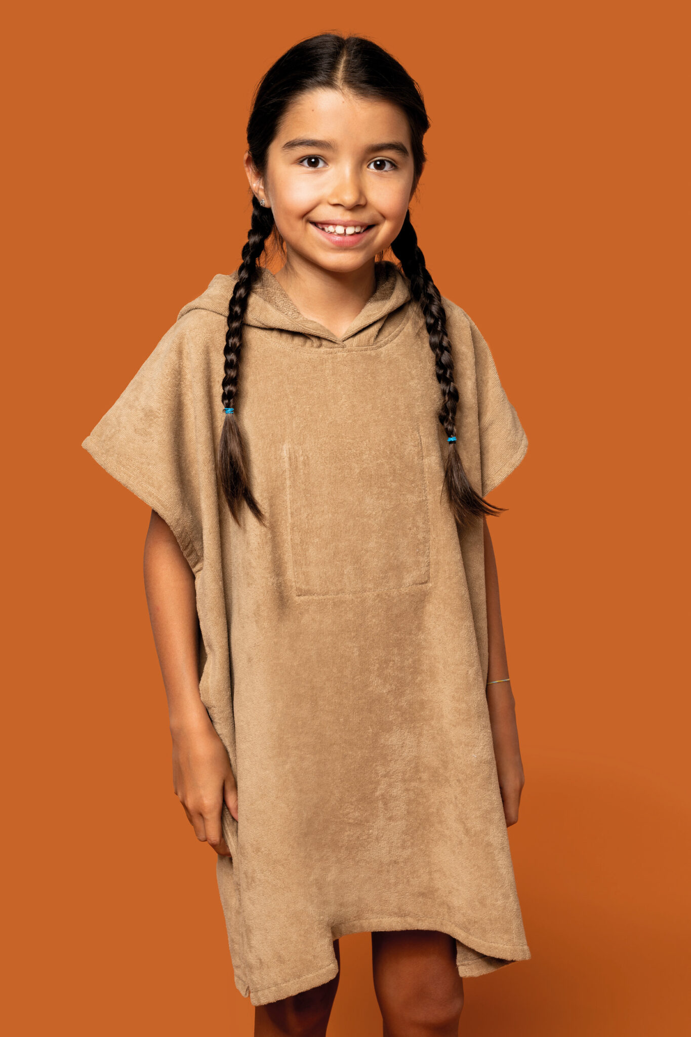 Miniature 7 pour Poncho éponge à capuche enfant