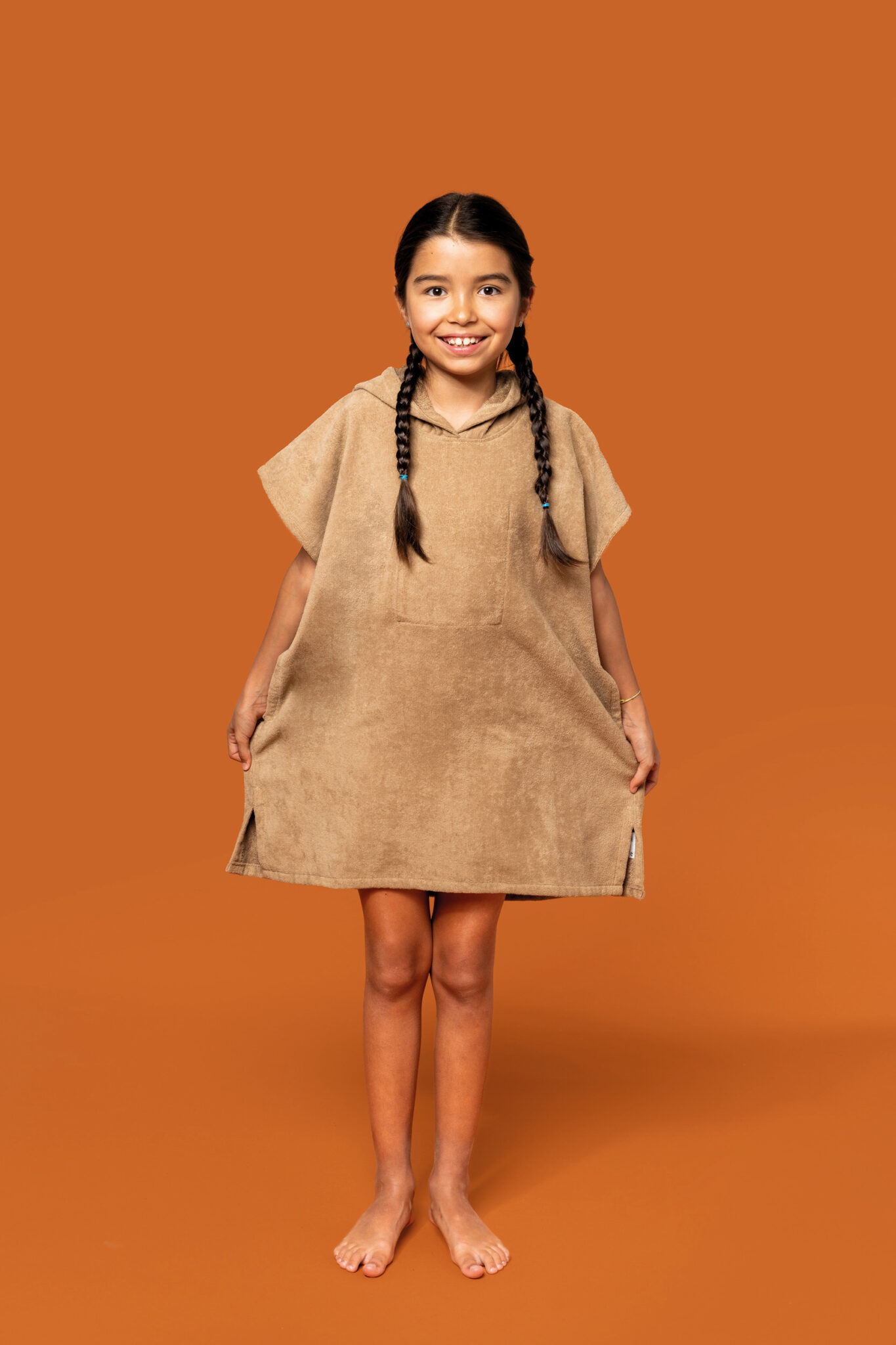 Miniature 6 pour Poncho éponge à capuche enfant