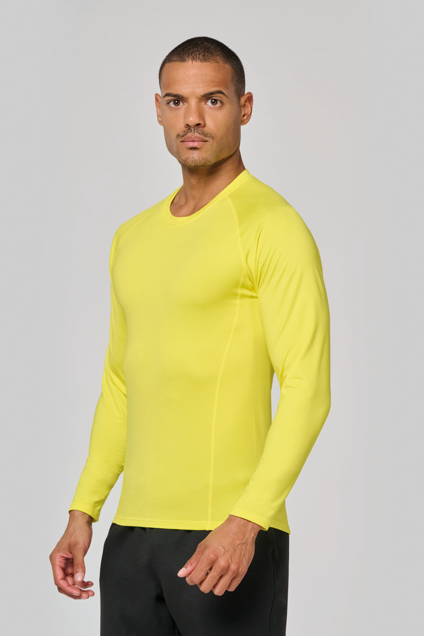Miniature 2 pour T-shirt double peau sport manches longues unisexe
