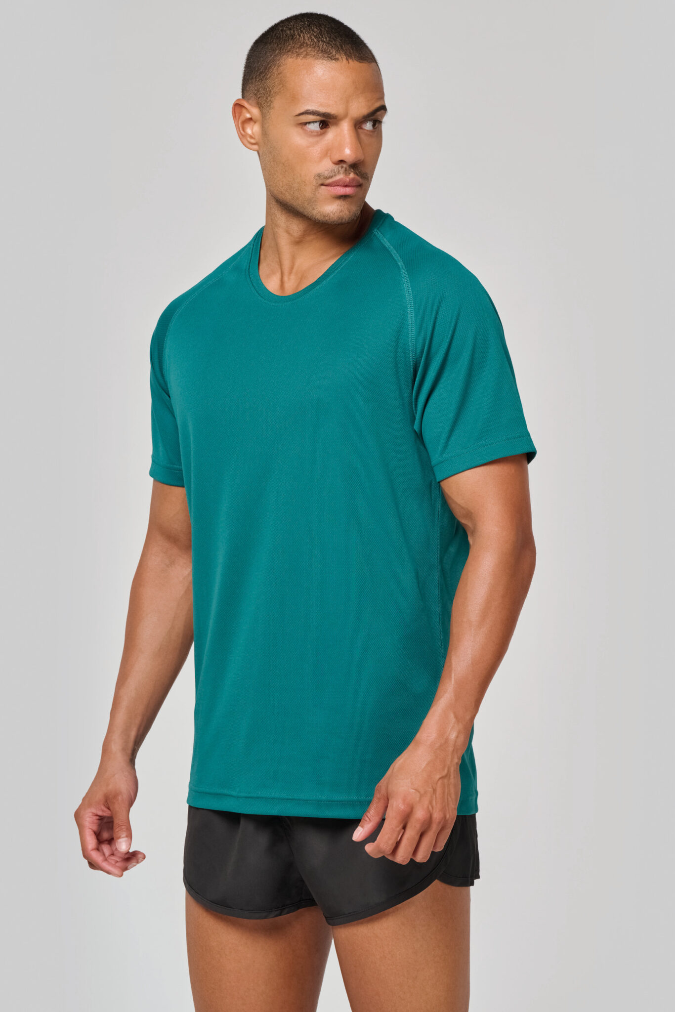 Miniature 3 pour T-shirt de sport à col rond recyclé homme