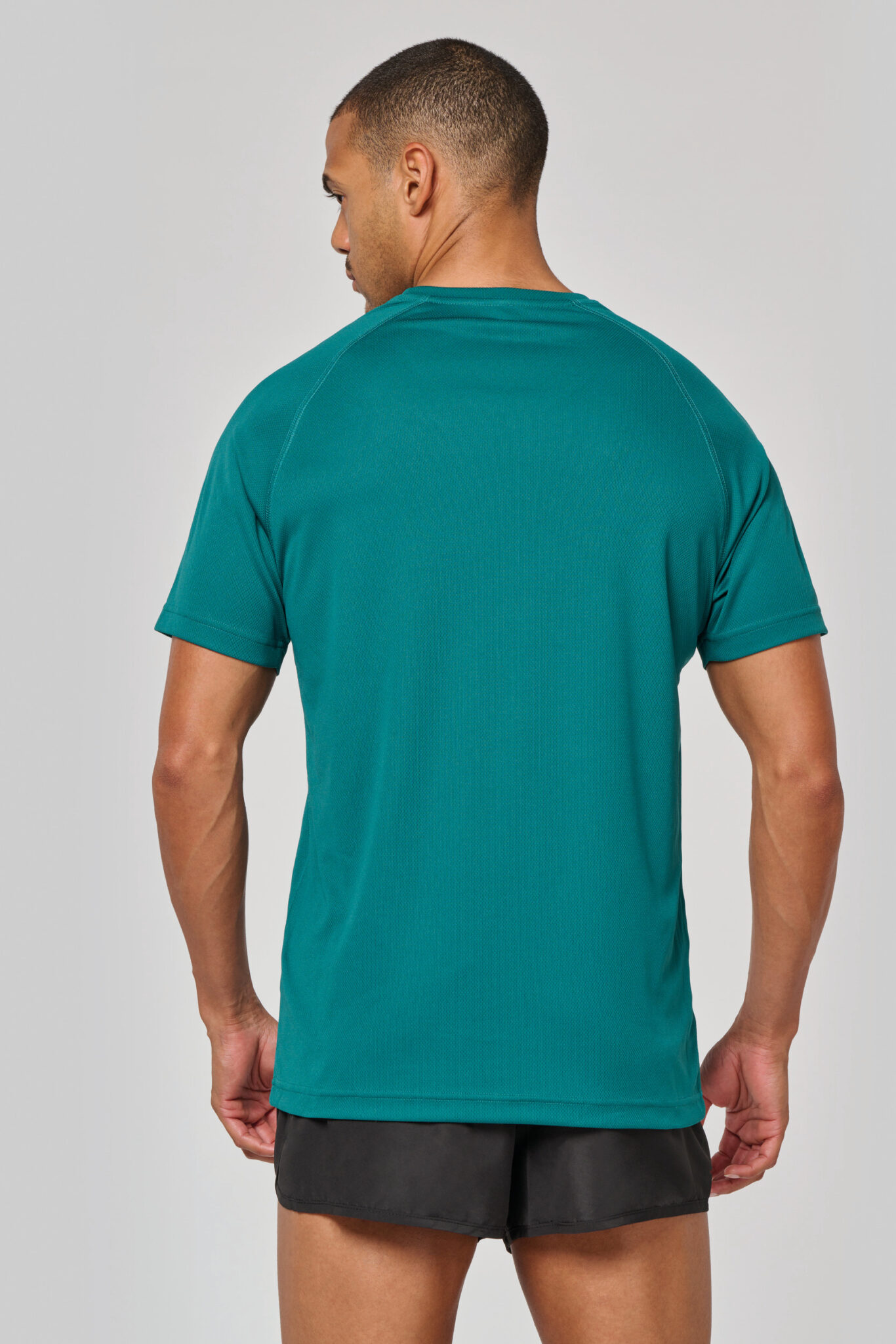 Miniature 2 pour T-shirt de sport à col rond recyclé homme