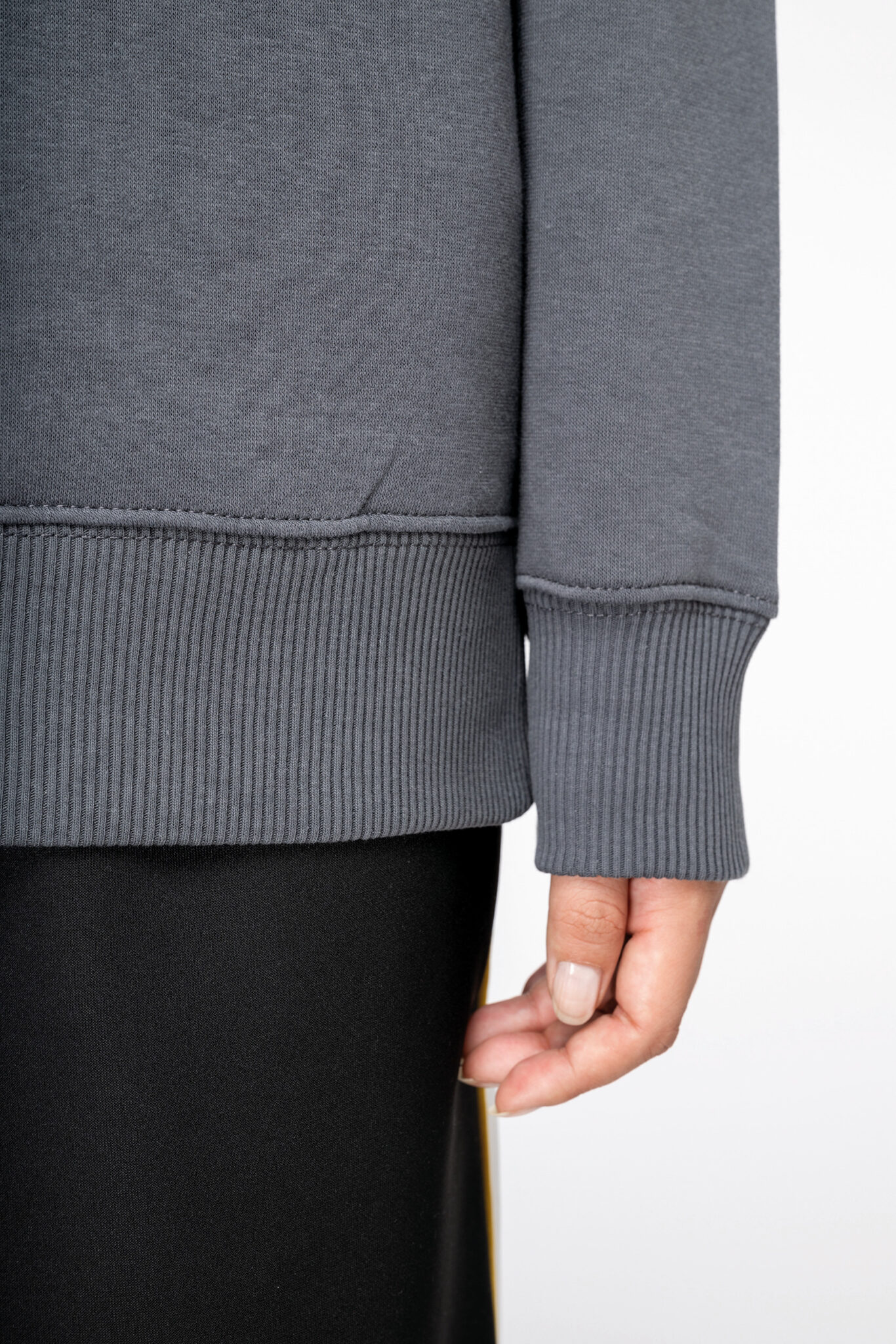 Miniature 6 pour Sweat-shirt écoresponsable à col rond oversize unisexe