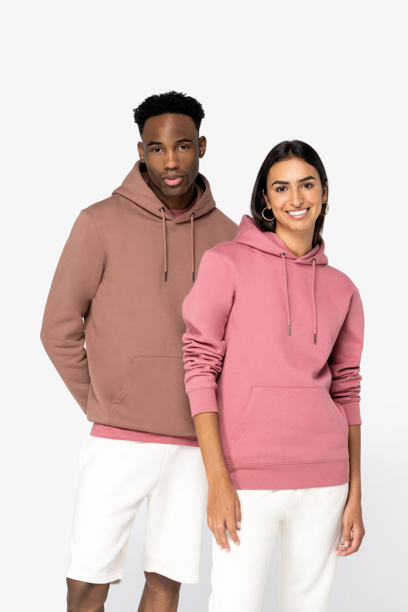 Visuel Sweat-shirt écoresponsable à capuche unisexe