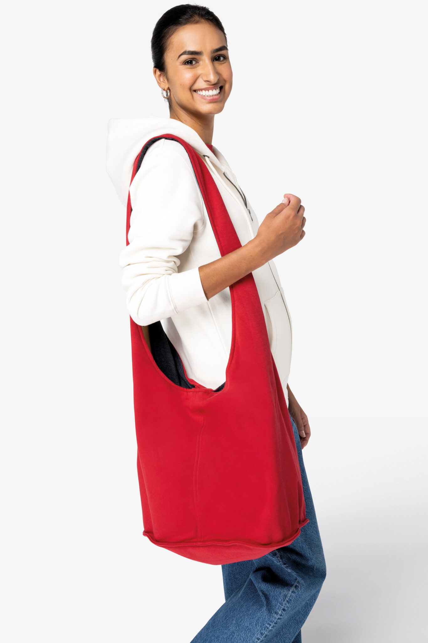 Visuel Sac bandoulière en molleton