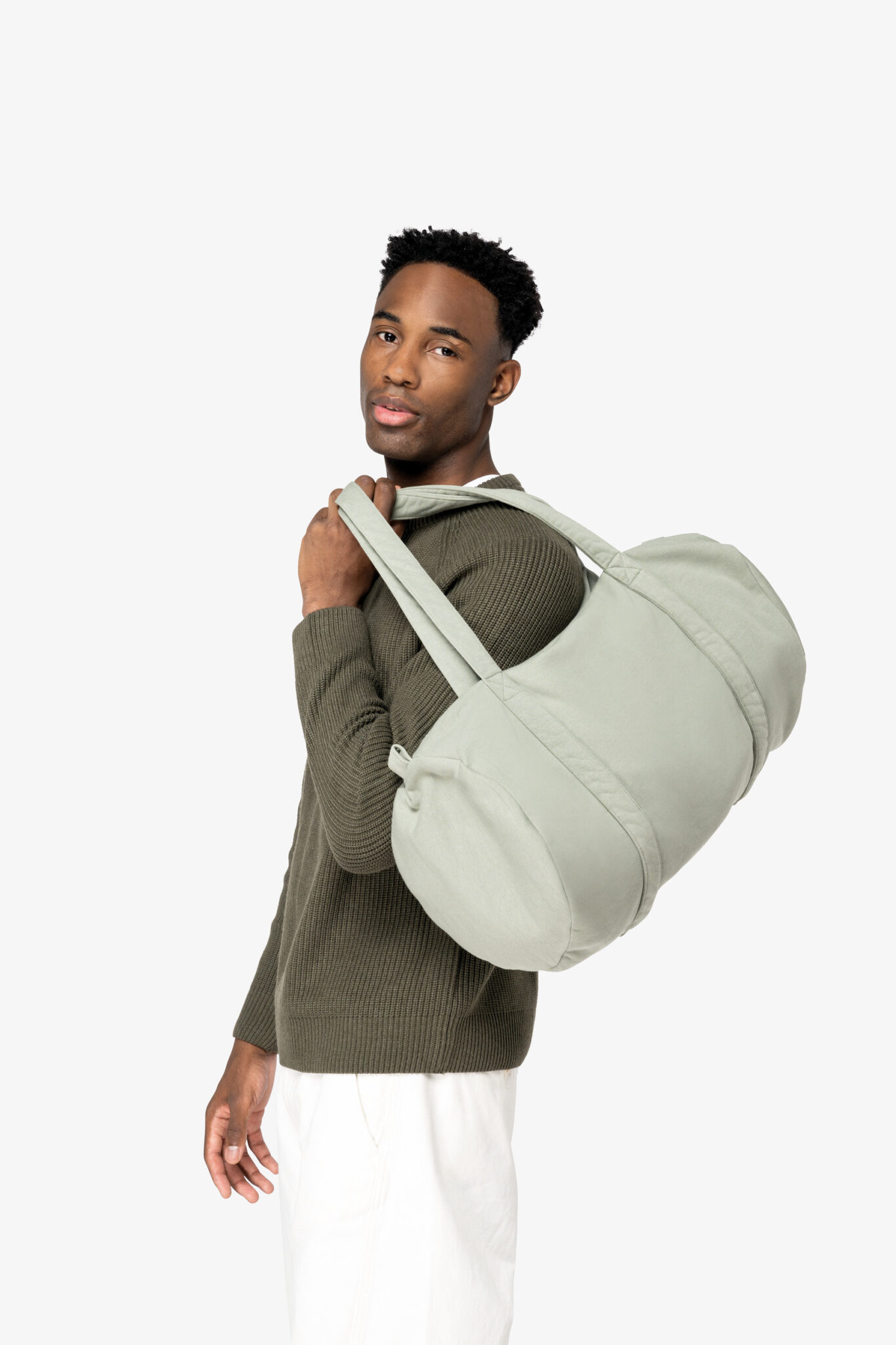 Visuel Sac polochon en molleton