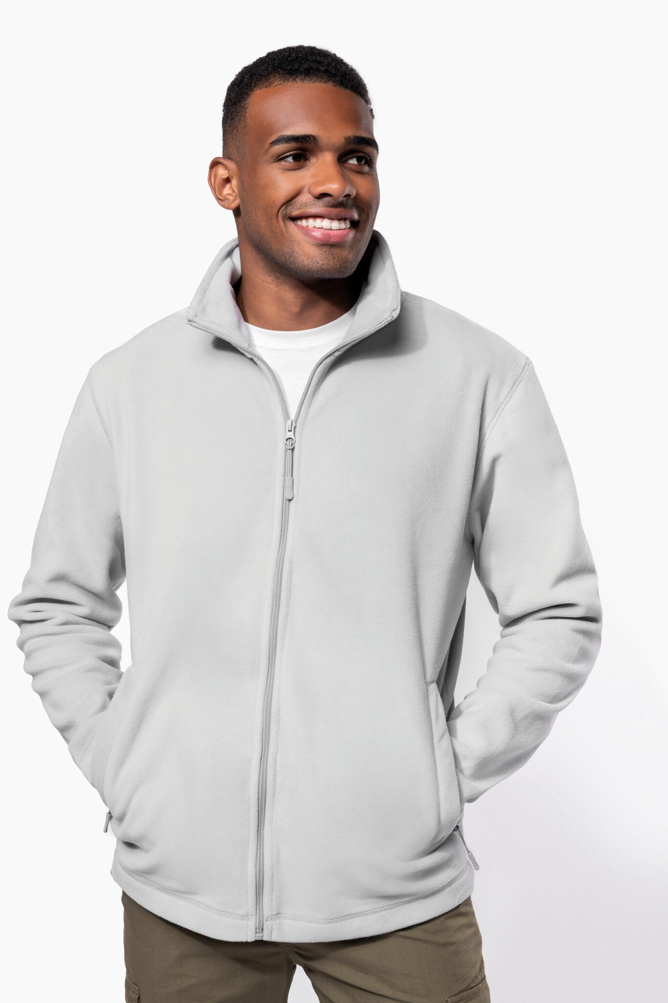Miniature 3 pour Veste micropolaire zippée homme