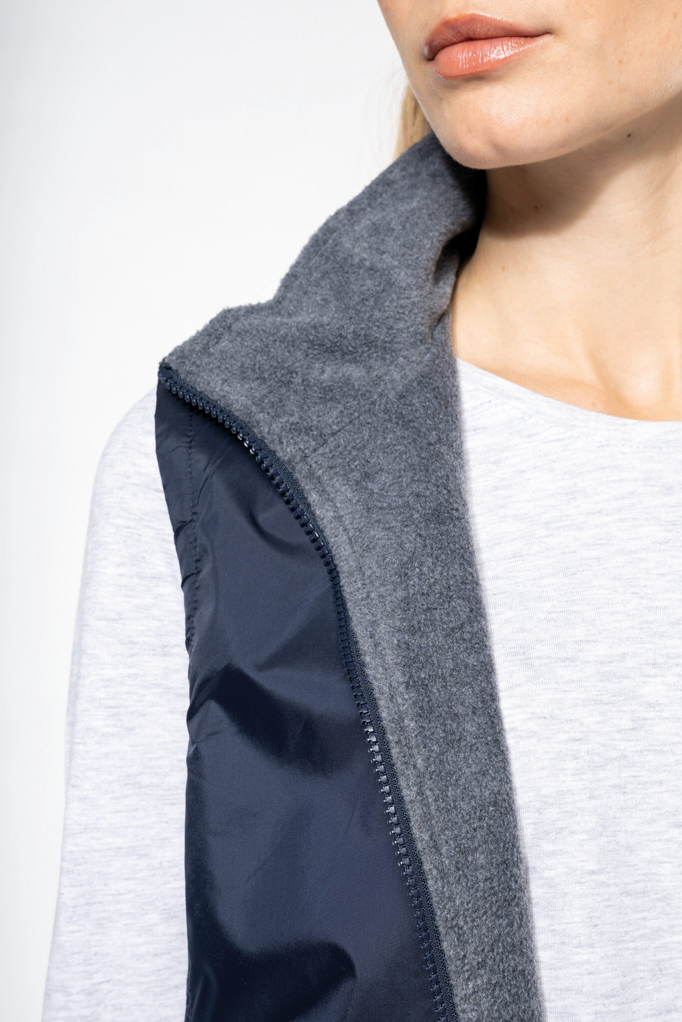 Miniature 9 pour Bodywarmer doublé polaire unisexe