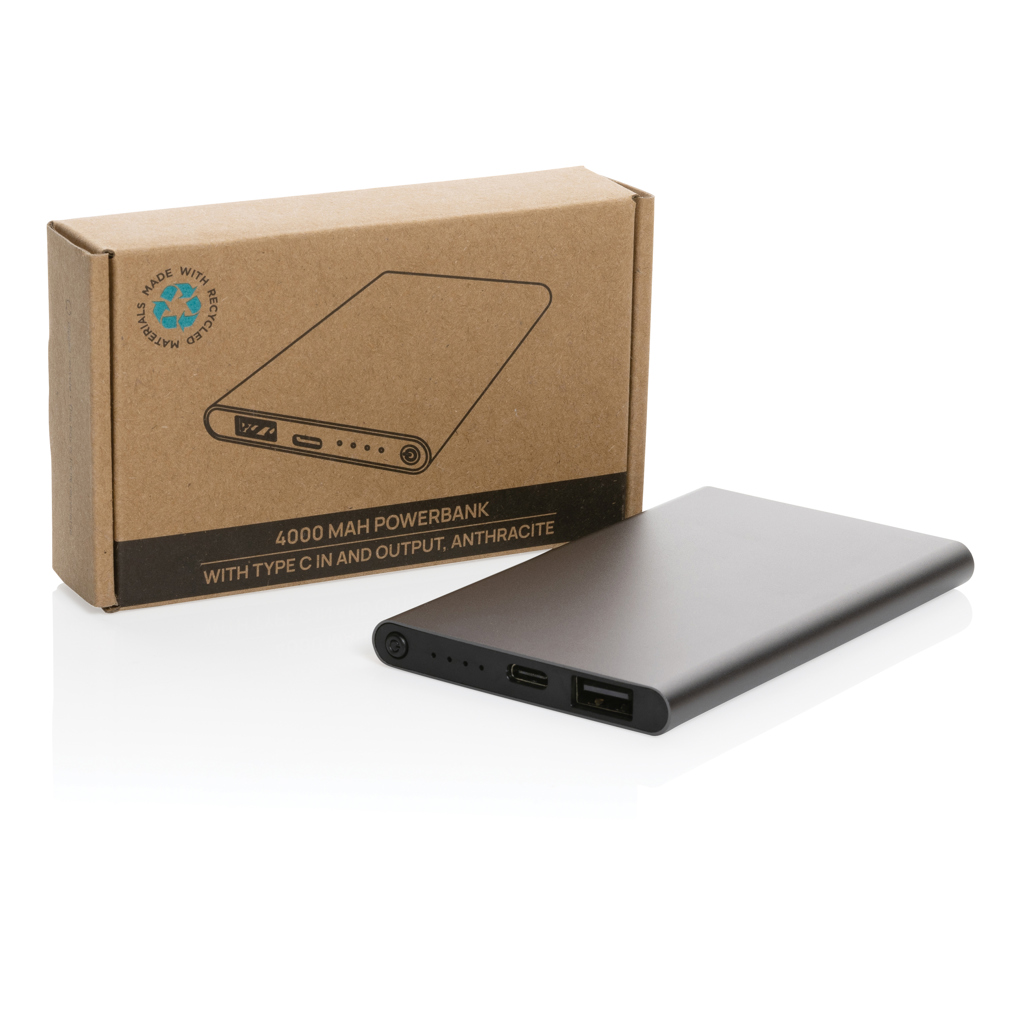 Miniature 9 pour Powerbank 4000mAh en plastique recyclé/aluminium RCS