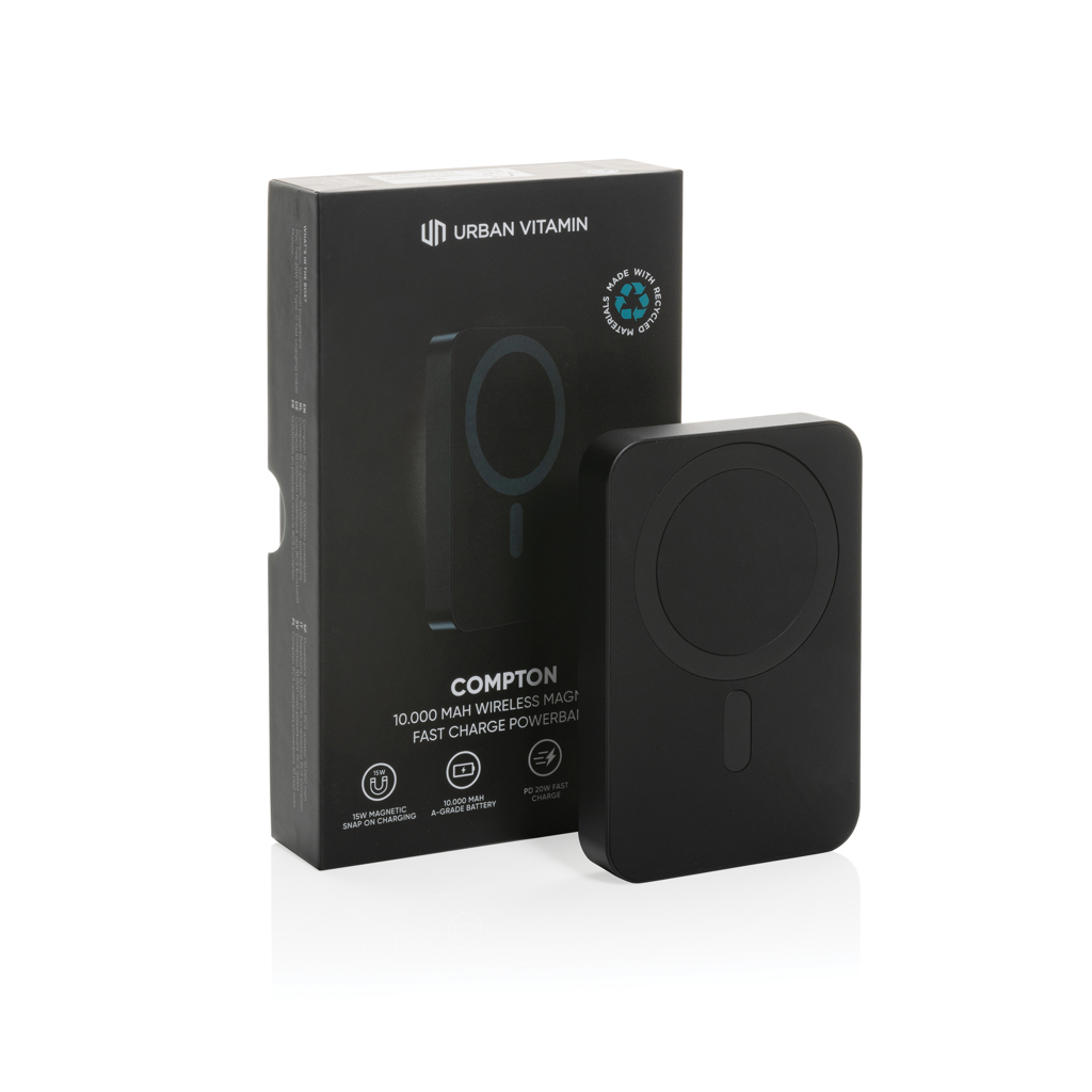 Miniature 7 pour Compton RCS plastique recyclé/aluminium 10 000 mAh powerbank