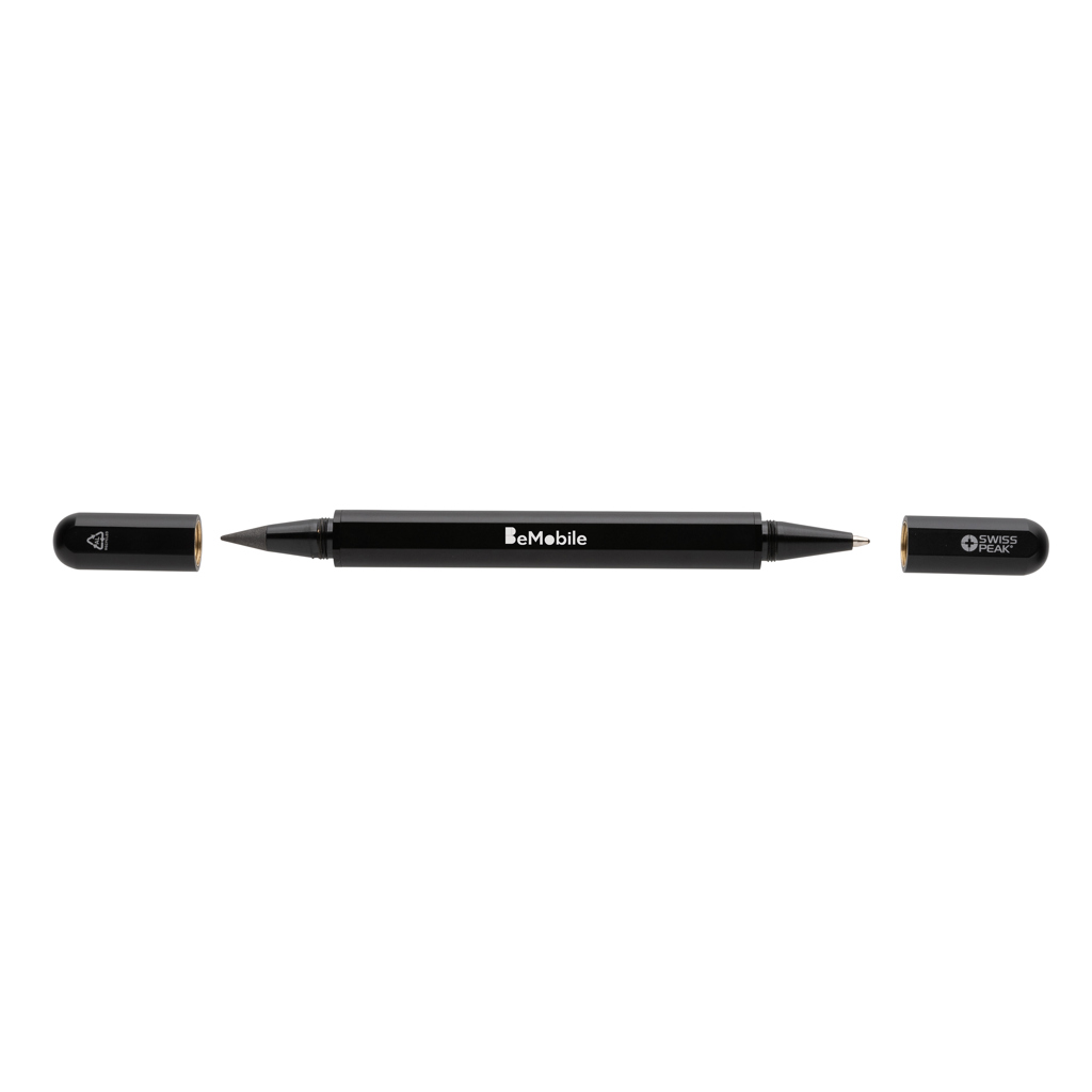 Miniature 5 pour Stylo à double pointe en aluminium RCS Swiss Peak Storm