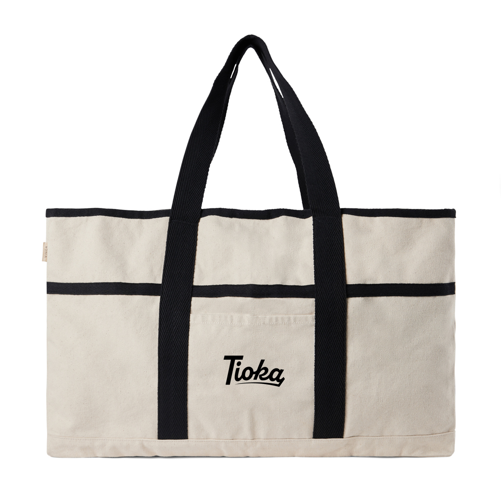 Miniature 8 pour VINGA Sac de plage en toile recyclée AWARE™  Volonne
