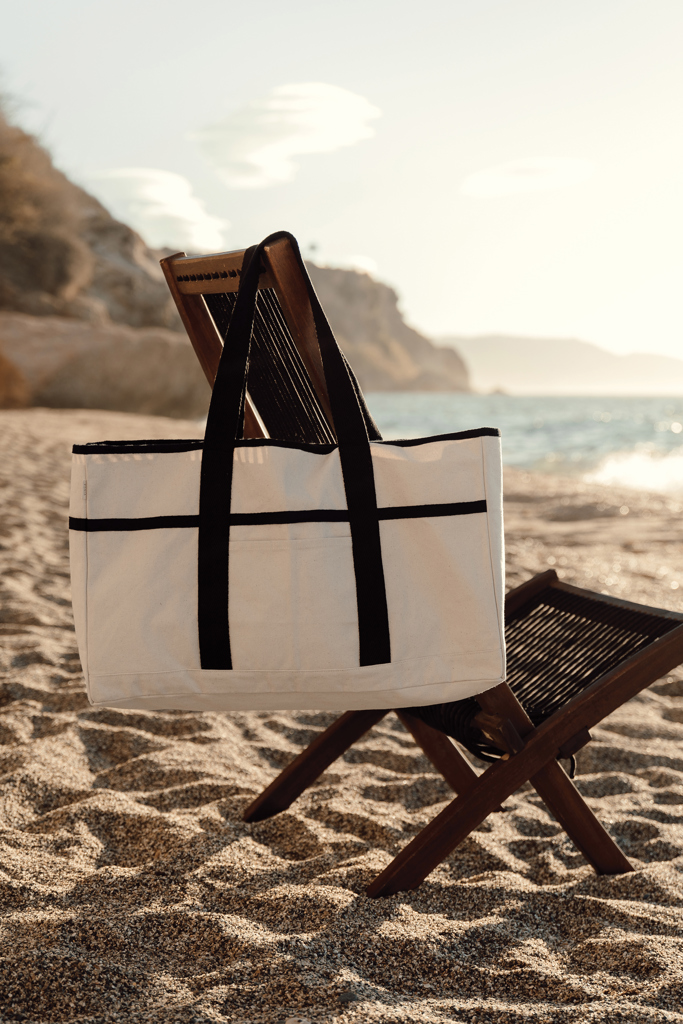 Miniature 11 pour VINGA Sac de plage en toile recyclée AWARE™  Volonne