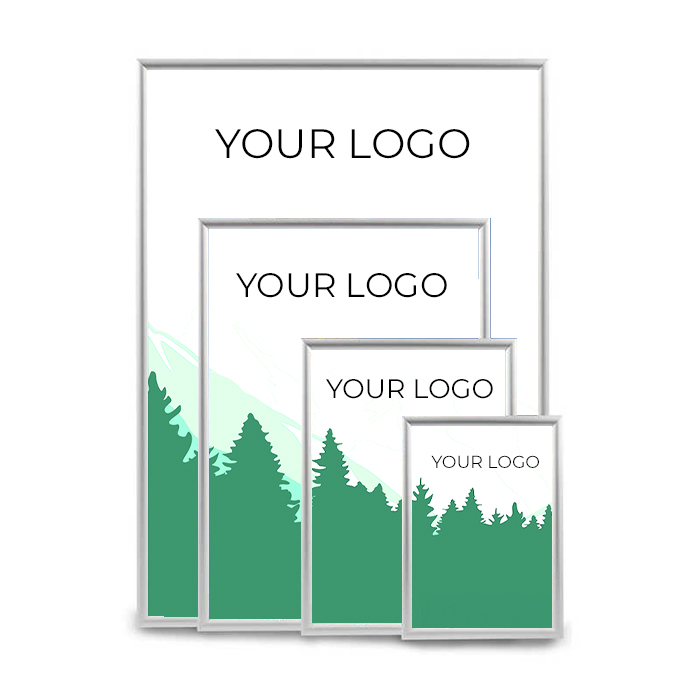 Visuel Cadre avec affiche publicitaire