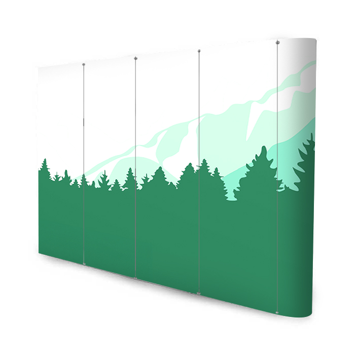 Visuel Mur d'image publicitaire en ligne PopUp