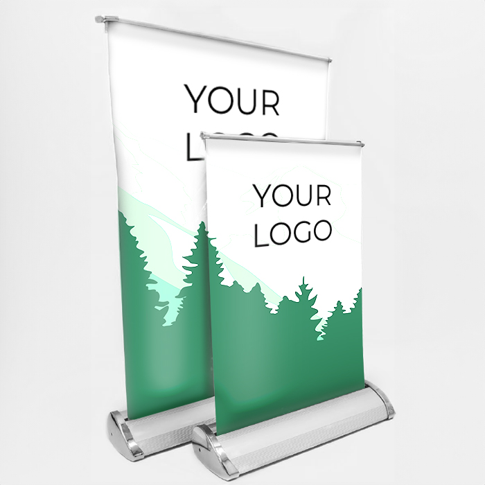 Visuel Mini Roll Up publicitaire
