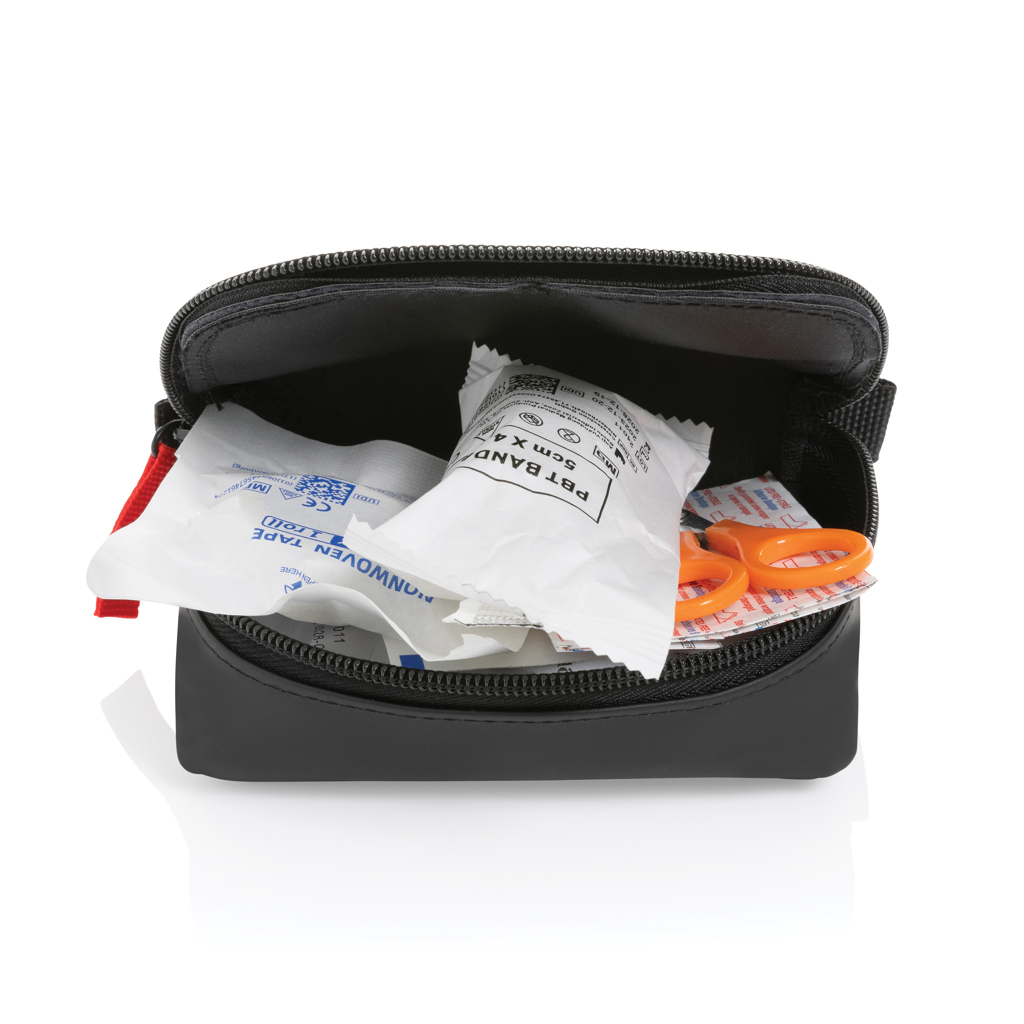 Miniature 6 pour Set premiers secours taille poste en PU nubuck recyclé RCS