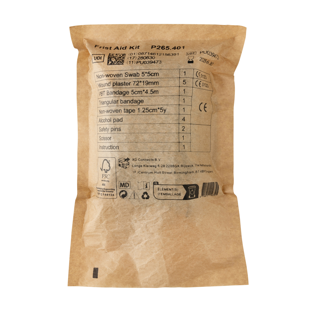 Miniature 13 pour Set premiers secours taille poste en PU nubuck recyclé RCS