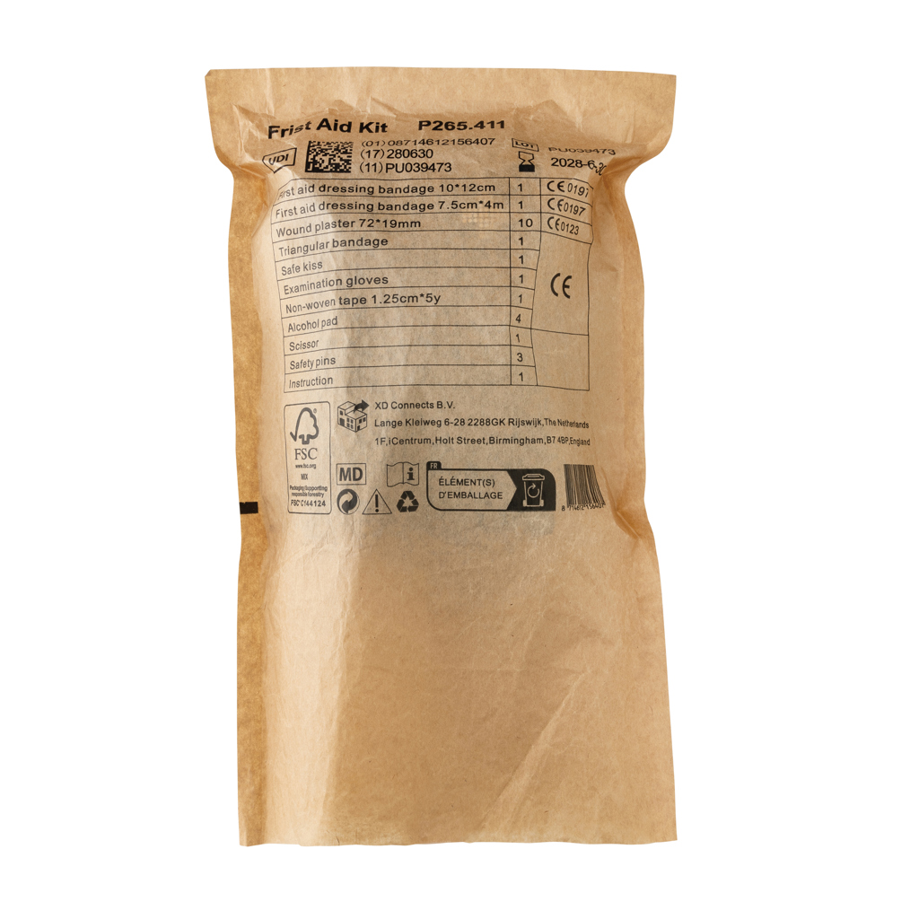 Miniature 14 pour Set de premiers secours en PU nubuck recyclé RCS