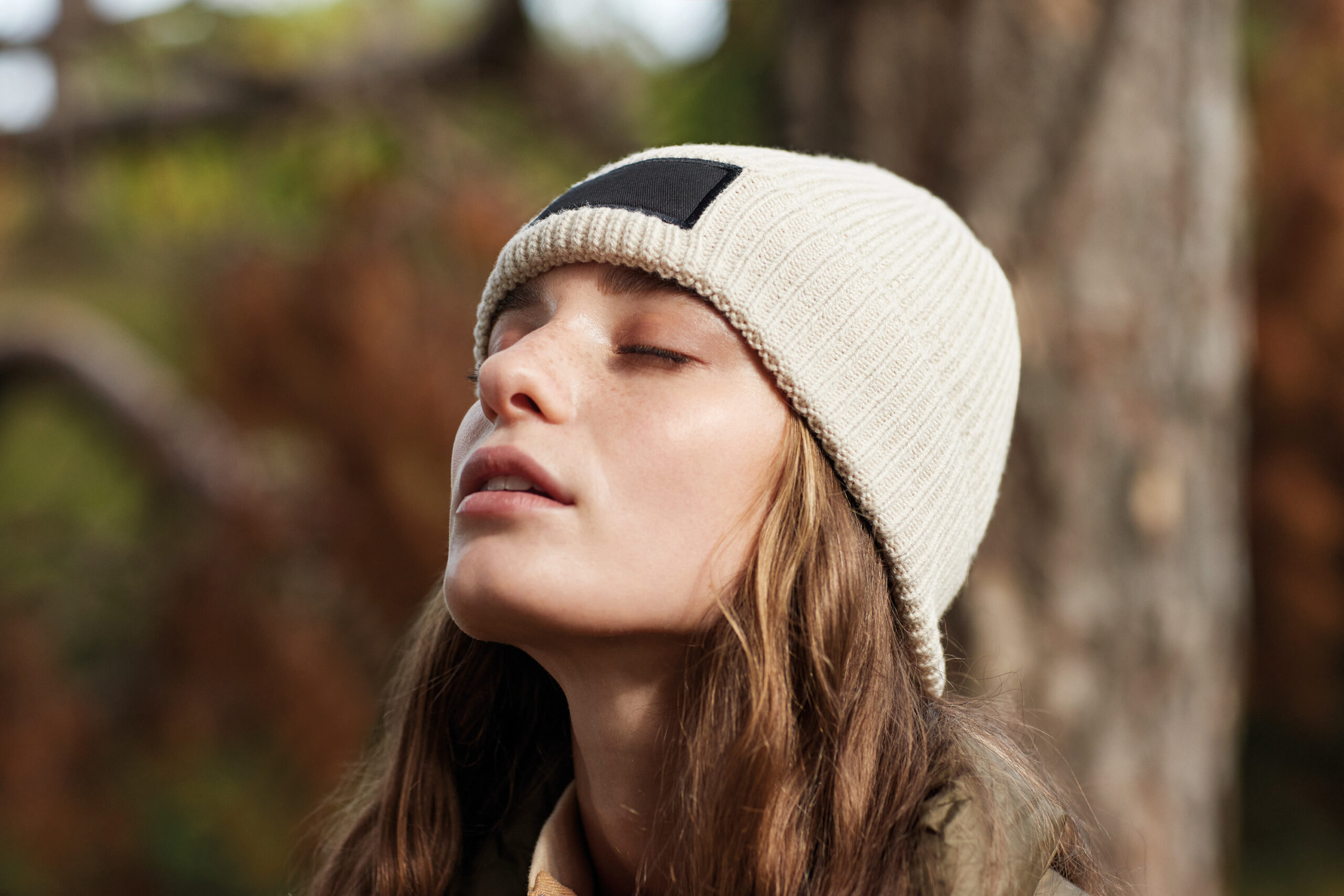 Visuel Bonnet tendance à patch