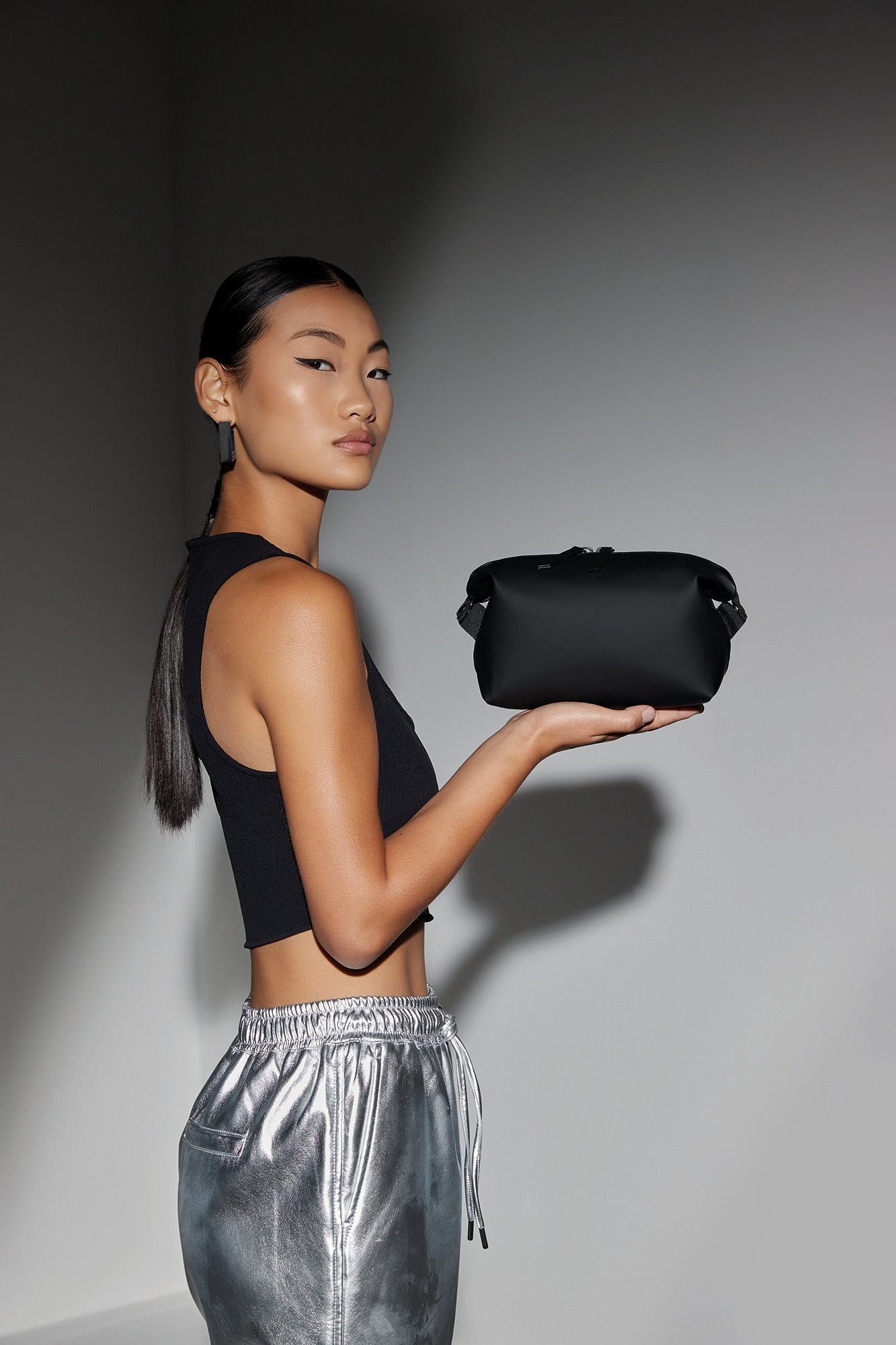 Visuel Pochette à accessoire en polyuréthane mat