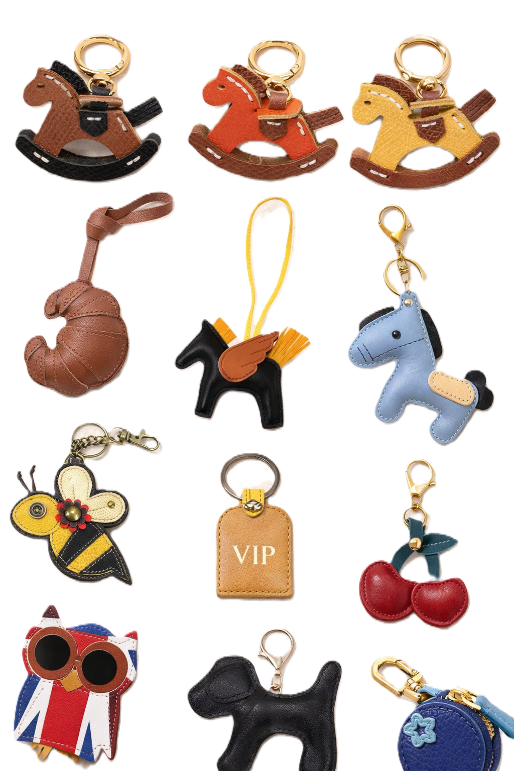 Miniature 3 pour Charm en cuir personnalisable