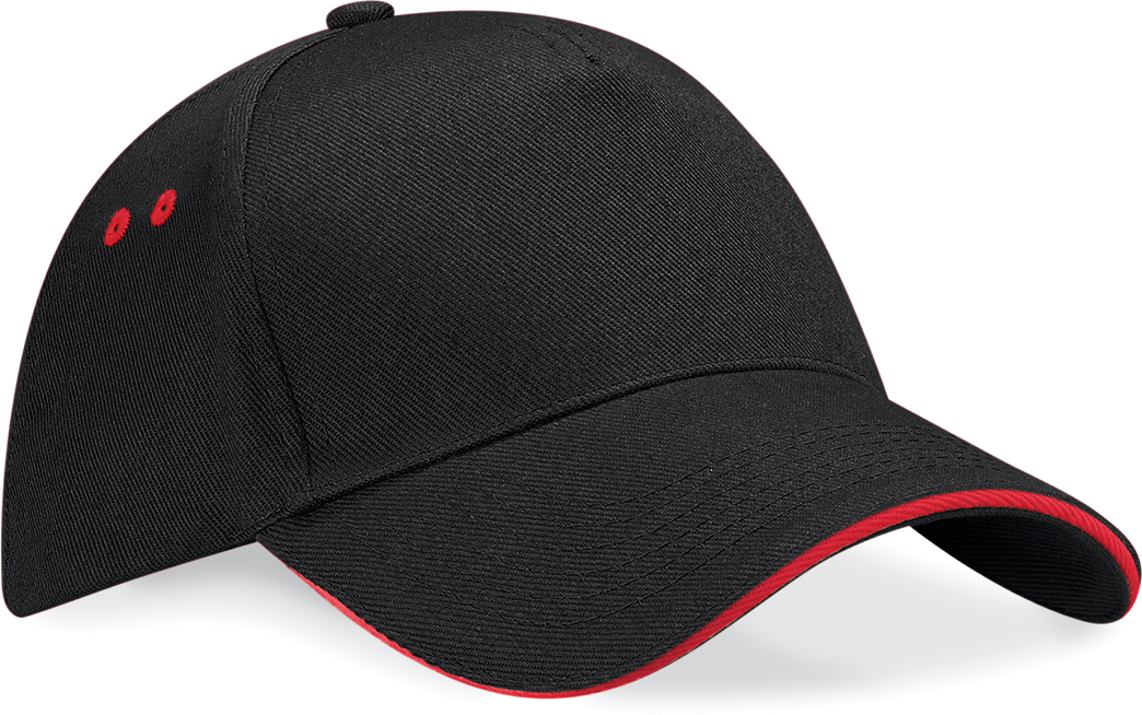 Miniature 4 pour Casquette homme Ultimate à 5 panneaux sandwich contrasté