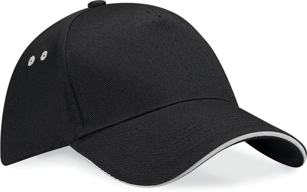 Miniature 6 pour Casquette homme Ultimate à 5 panneaux sandwich contrasté
