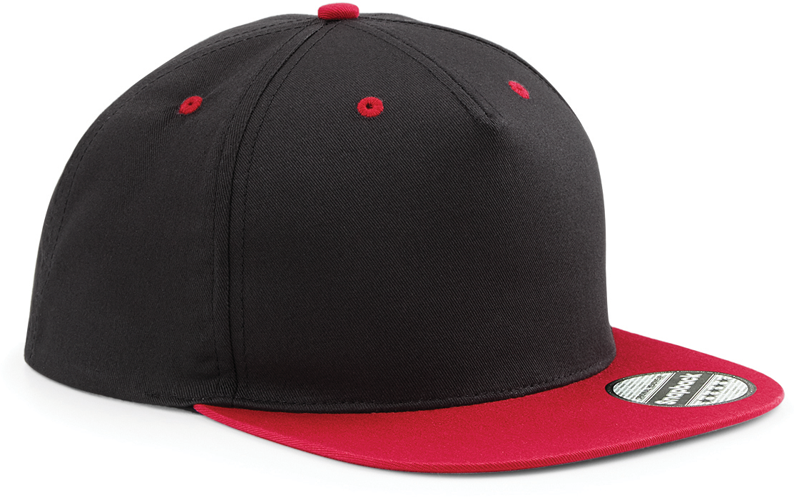 Miniature 5 pour Casquette Snapback contrastée - 5 panneaux