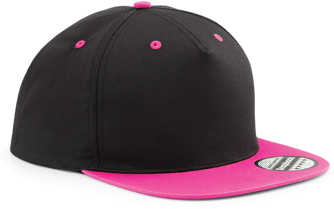 Miniature 6 pour Casquette Snapback contrastée - 5 panneaux