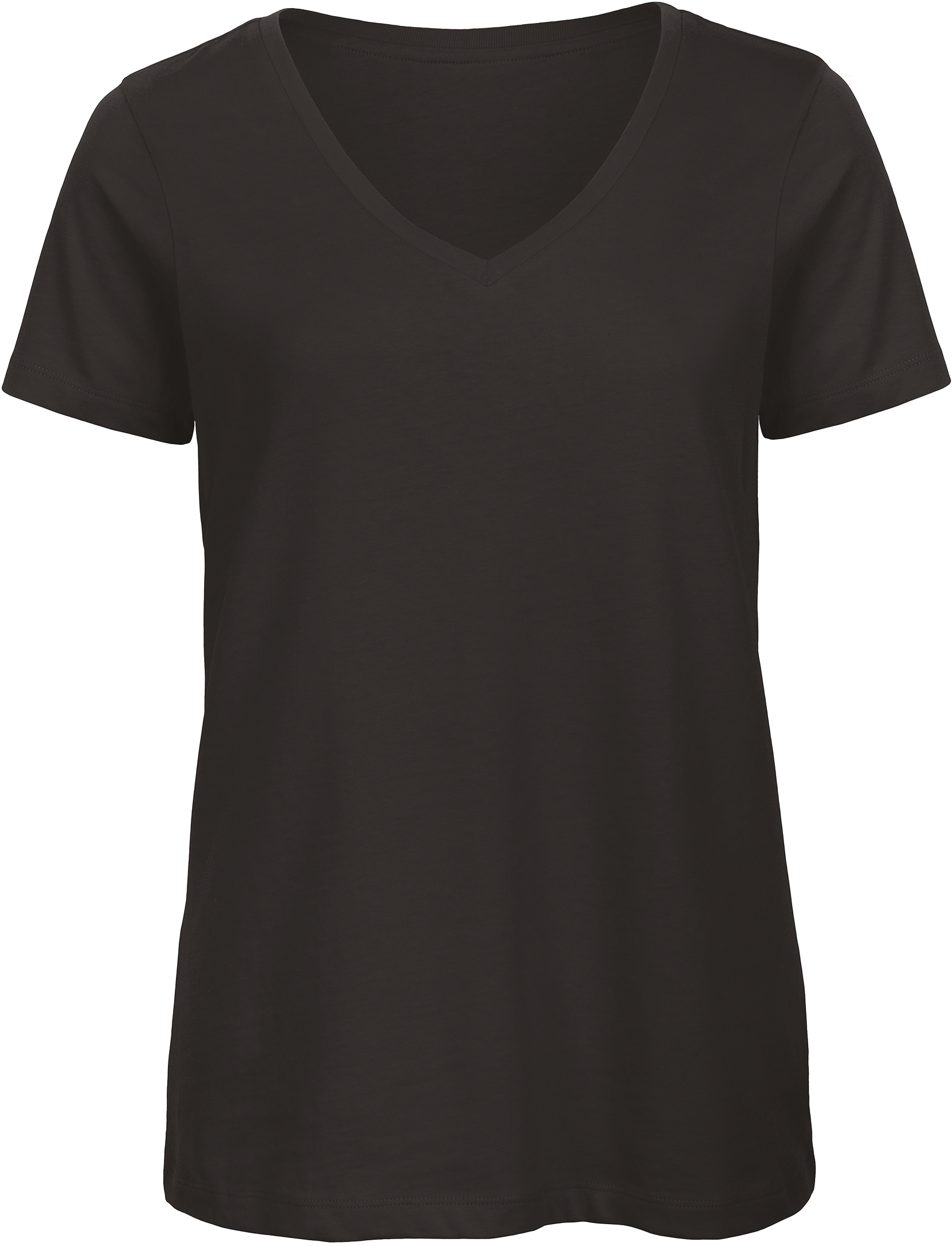 Miniature 3 pour T-shirt Organic Inspire col V Femme