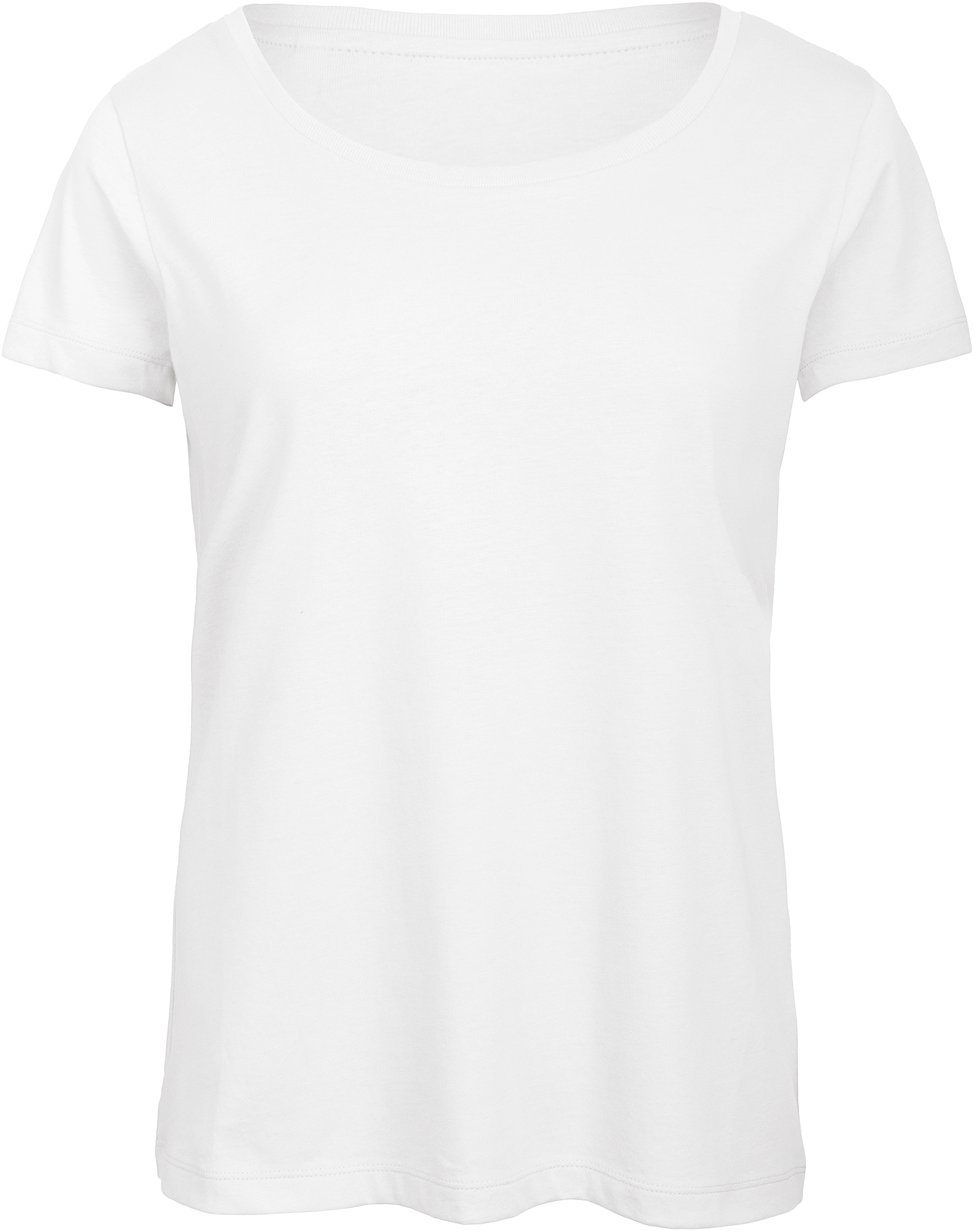 Miniature 5 pour T-shirt Triblend col rond Femme